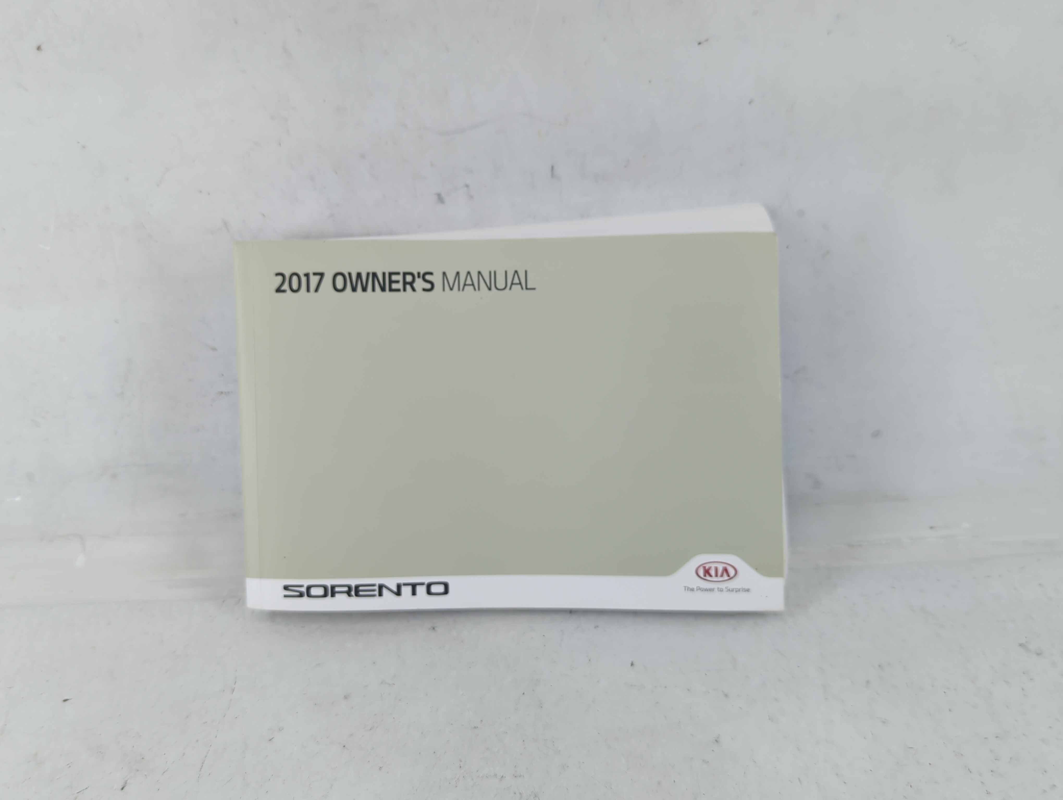 2017 Kia Sorento Owners Manual Book Guide 687655 - Oemusedautoparts1.com