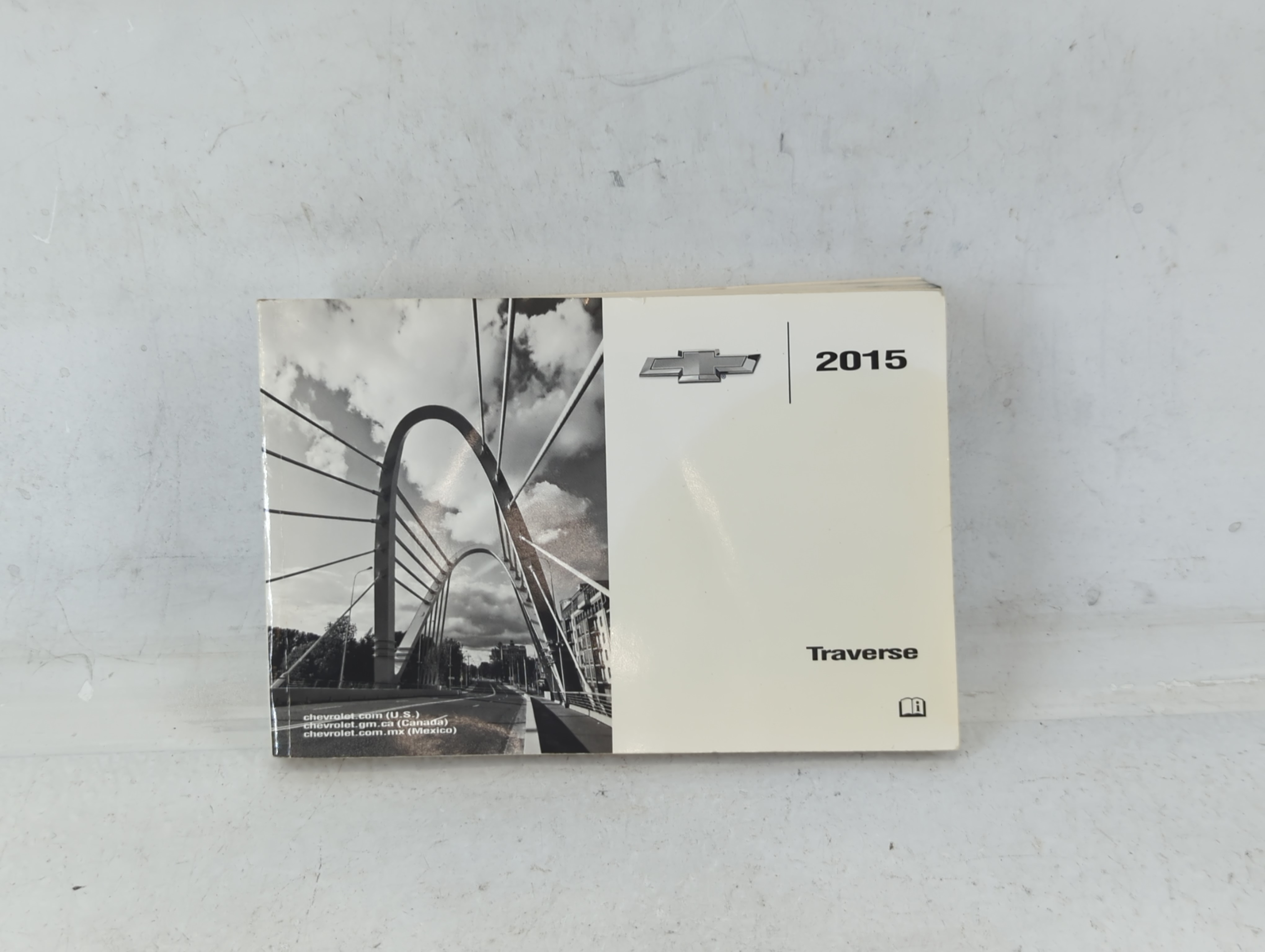 2015 Chevrolet Traverse Owners Manual Book Guide 687795 - Oemusedautoparts1.com