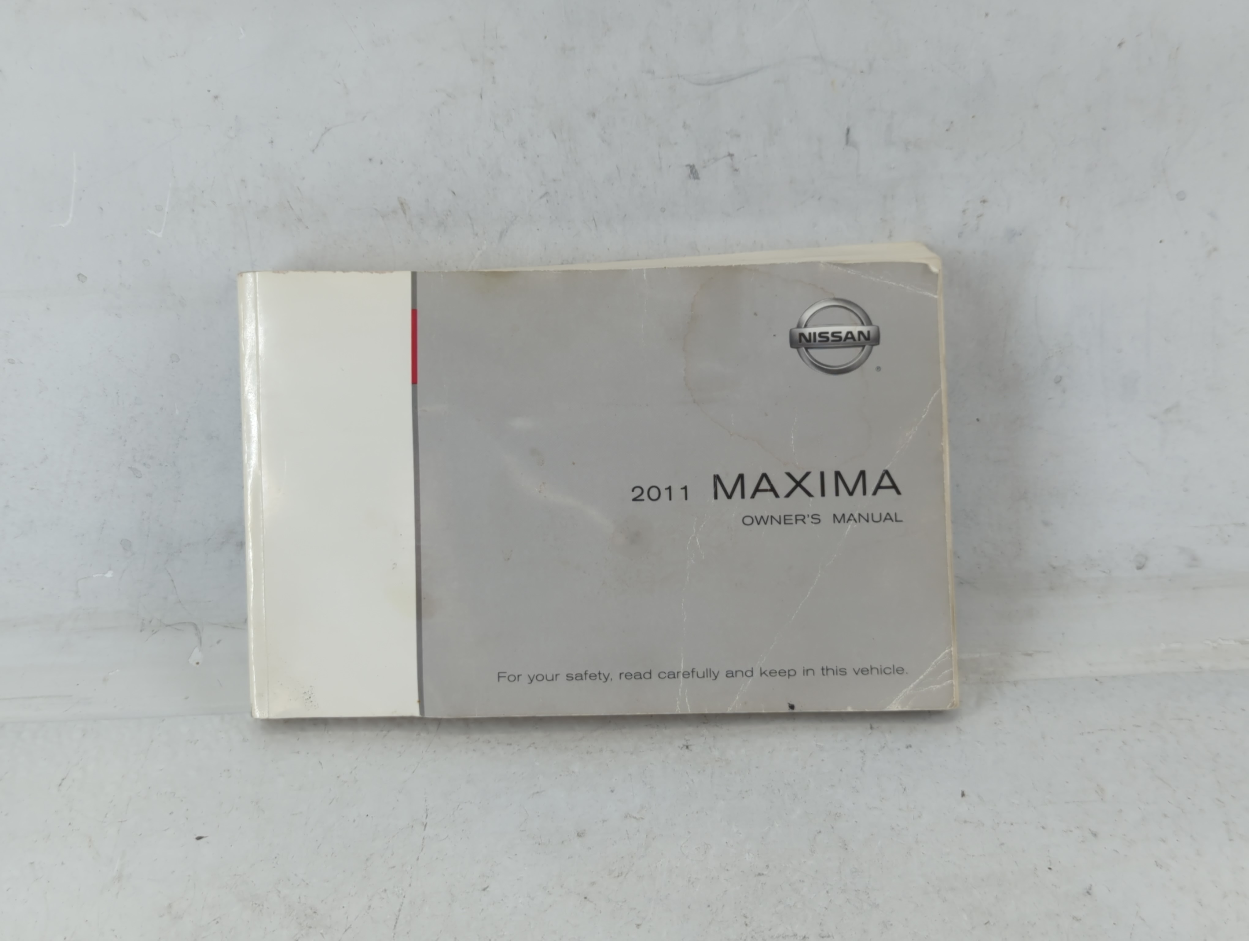 2011 Nissan Maxima Owners Manual Book Guide 687807 - Oemusedautoparts1.com