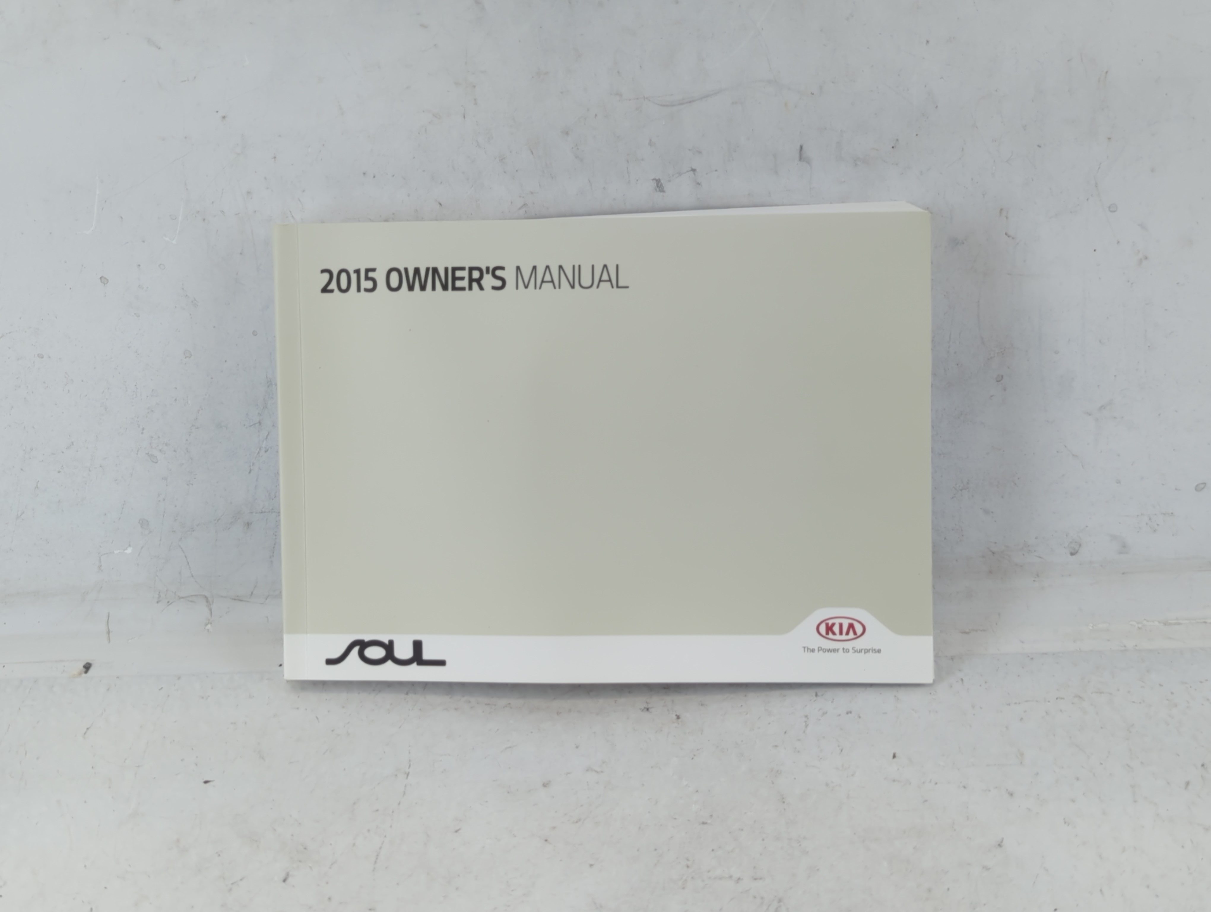 2015 Kia Soul Owners Manual Book Guide 687889 - Oemusedautoparts1.com