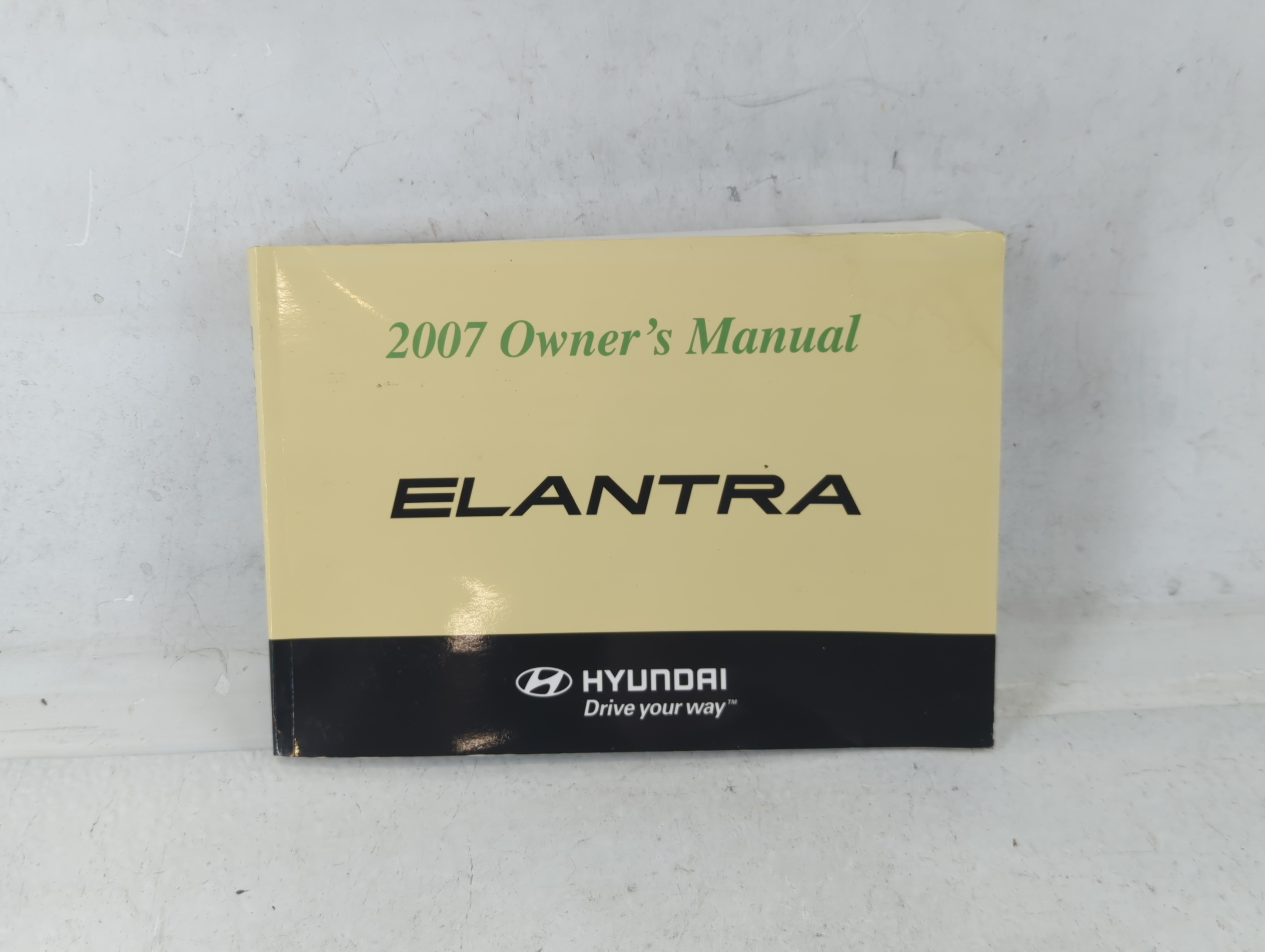 2007 Hyundai Elantra Owners Manual Book Guide 687925 - Oemusedautoparts1.com