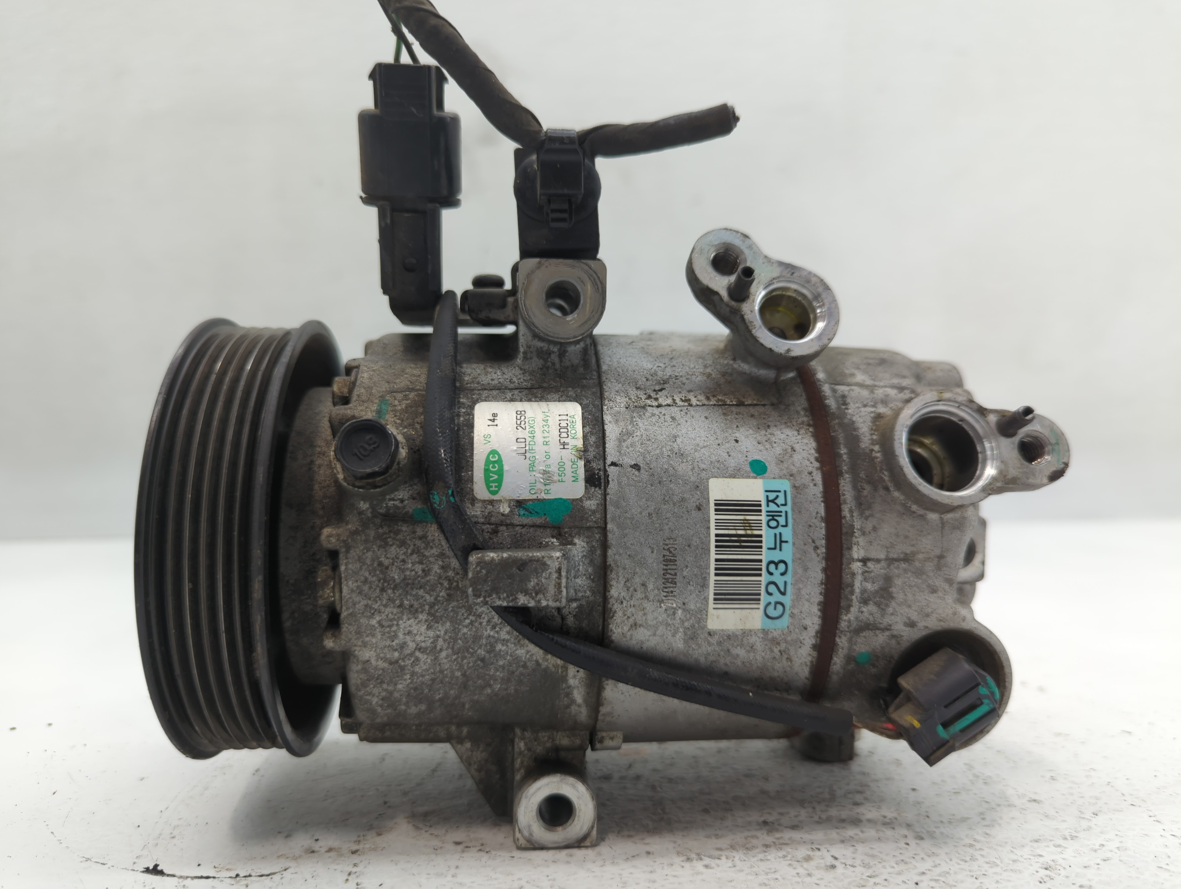 2014-2016 Hyundai Elantra Air Conditioning A/c Ac Compressor Oem 687976 - Oemusedautoparts1.com