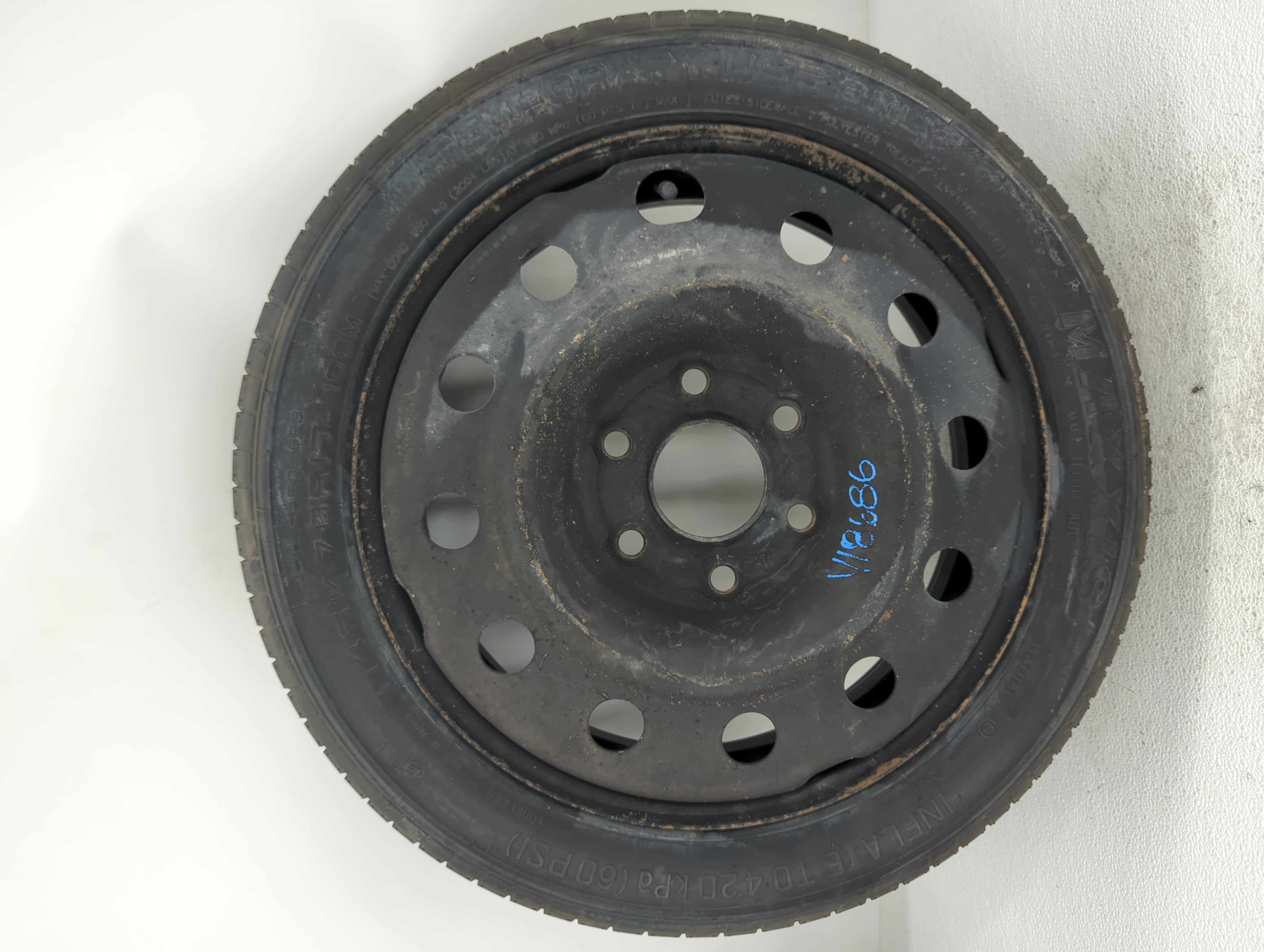 Chevrolet Traverse Spare Donut Tire Wheel Rim Oem 688056 - Oemusedautoparts1.com