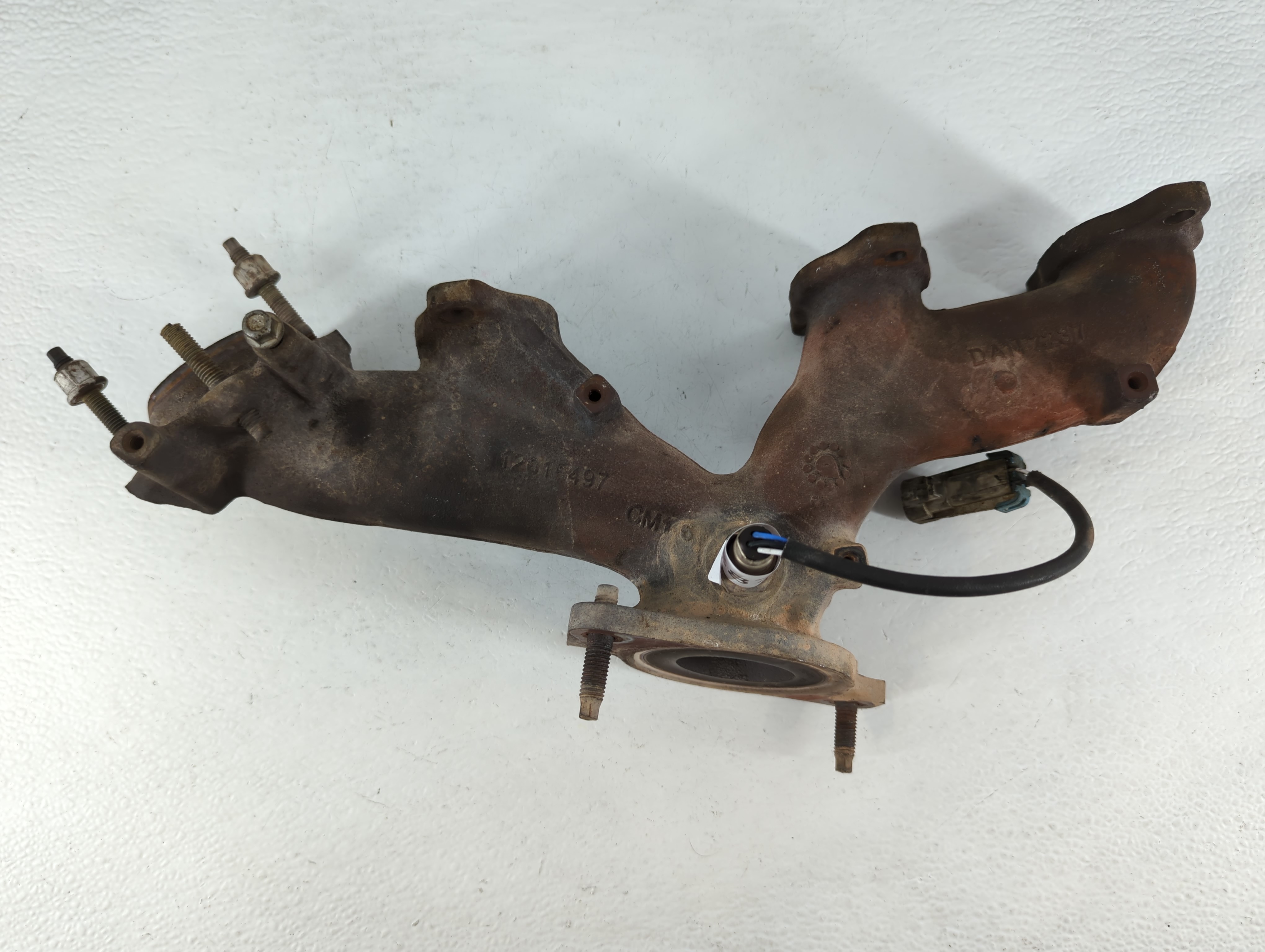 2006 Chevrolet Impala Turbocharger Exhaust Manifold With Turbo Charger 688734 - Oemusedautoparts1.com