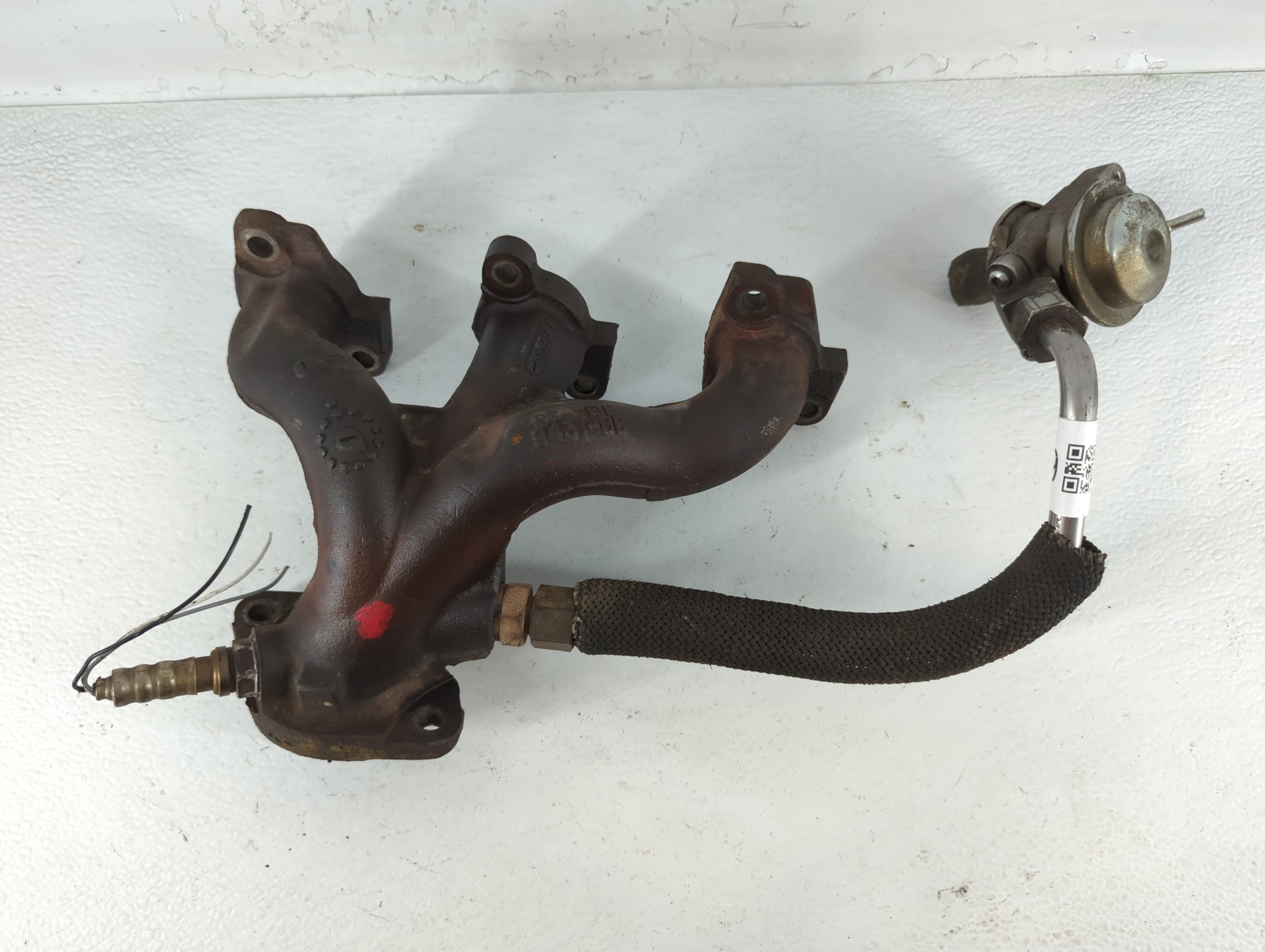 1971 Ford Mustang Turbocharger Exhaust Manifold With Turbo Charger 688739 - Oemusedautoparts1.com