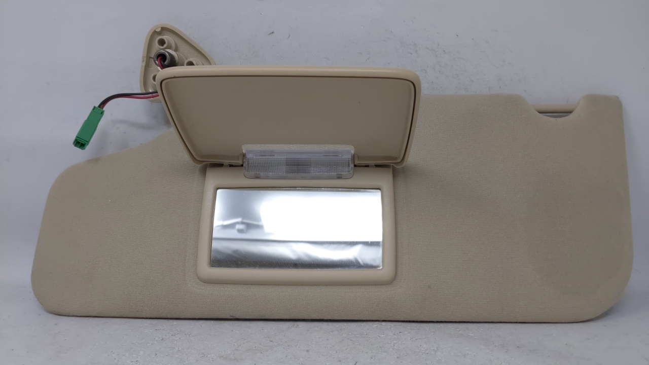 Picture of 2008-2009 Ford Taurus Driver Left Sun Visor Sunvisor Beige 68875
