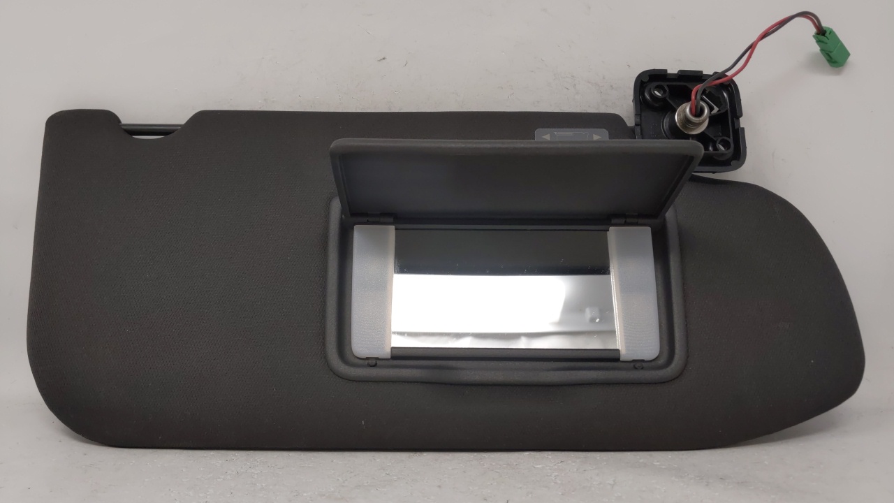 2009-2012 Lincoln Mks Passenger Right Sun Visor Sunvisor Black 68880 - Oemusedautoparts1.com