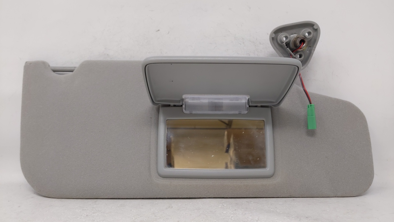 2005-2007 Ford Freestyle Passenger Right Sun Visor Sunvisor Gray 68908 - Oemusedautoparts1.com