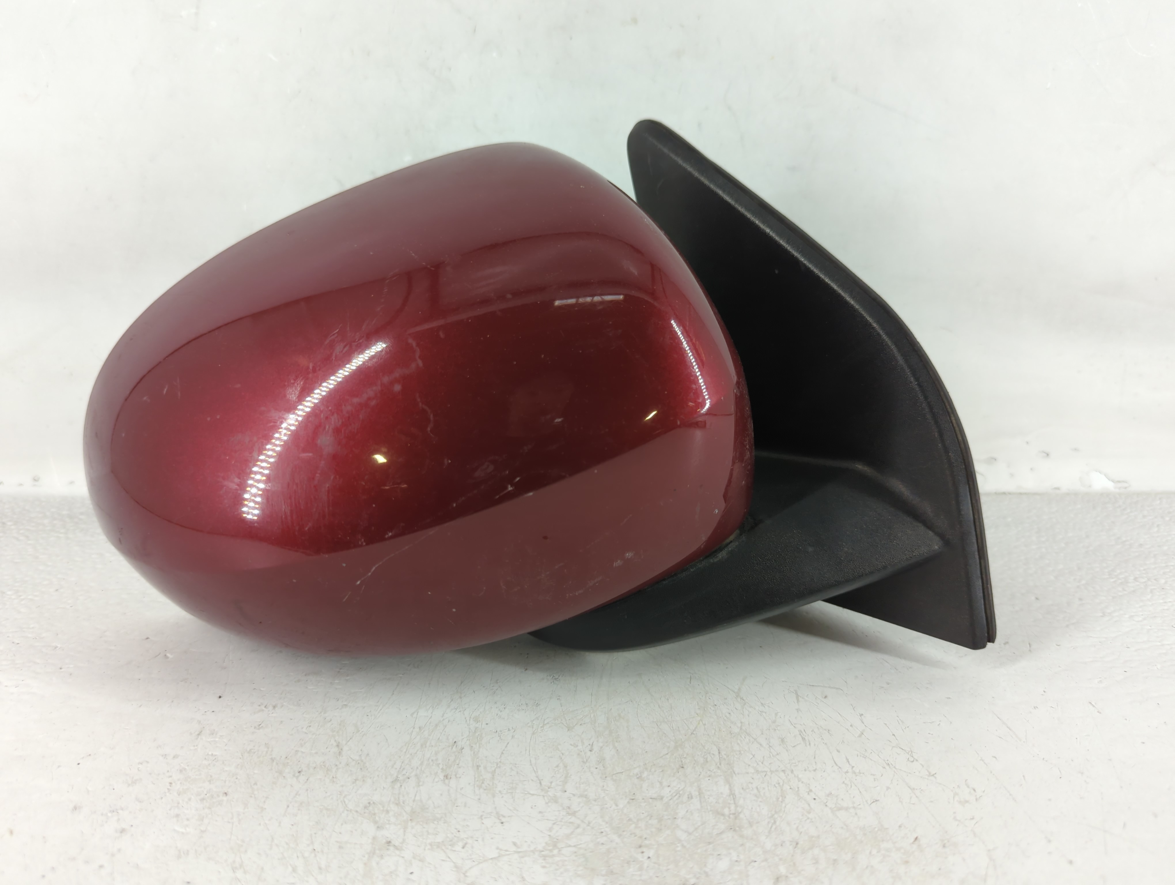2017 Jeep Compass Passenger Right Side View Power Door Mirror Red 689858 - Oemusedautoparts1.com