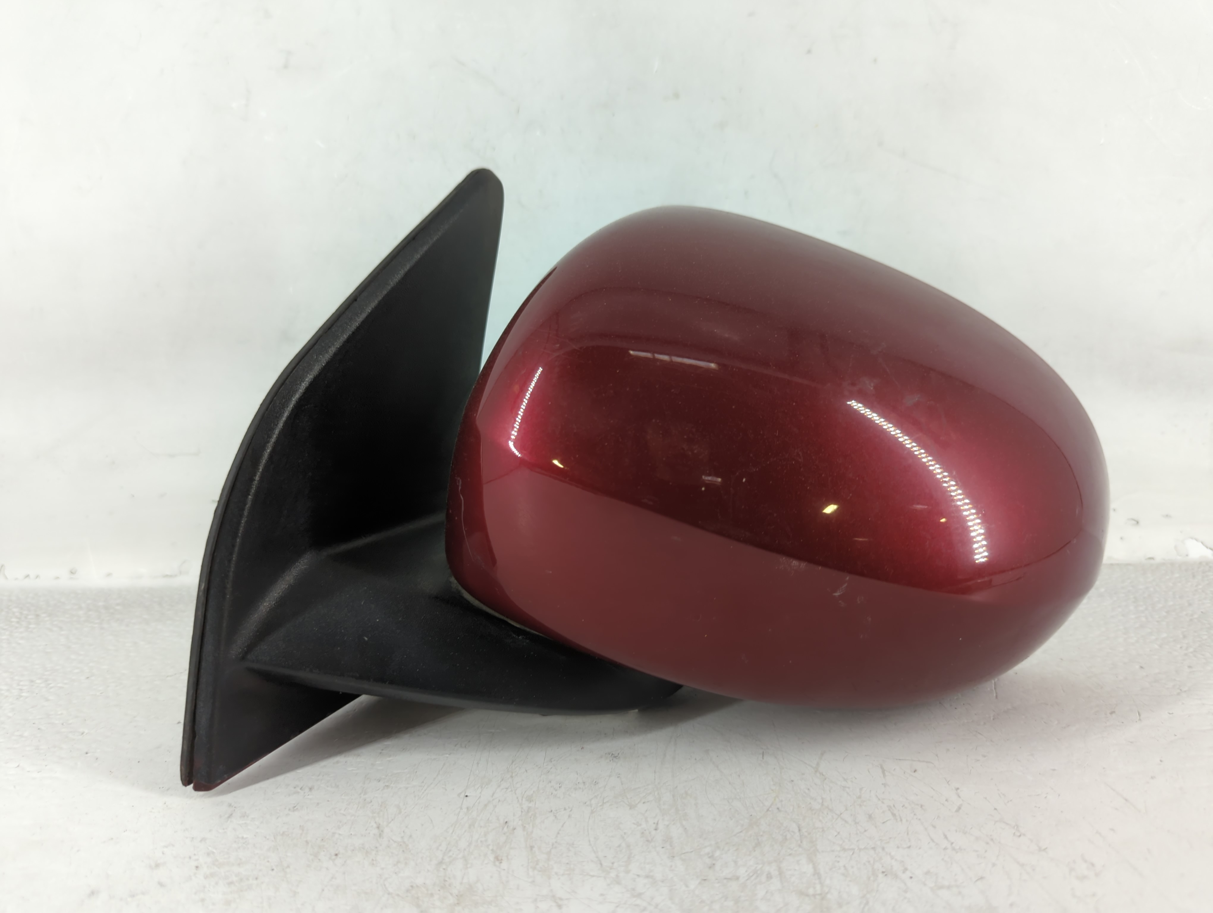 2017 Jeep Compass Driver Left Side View Power Door Mirror Red 689883 - Oemusedautoparts1.com