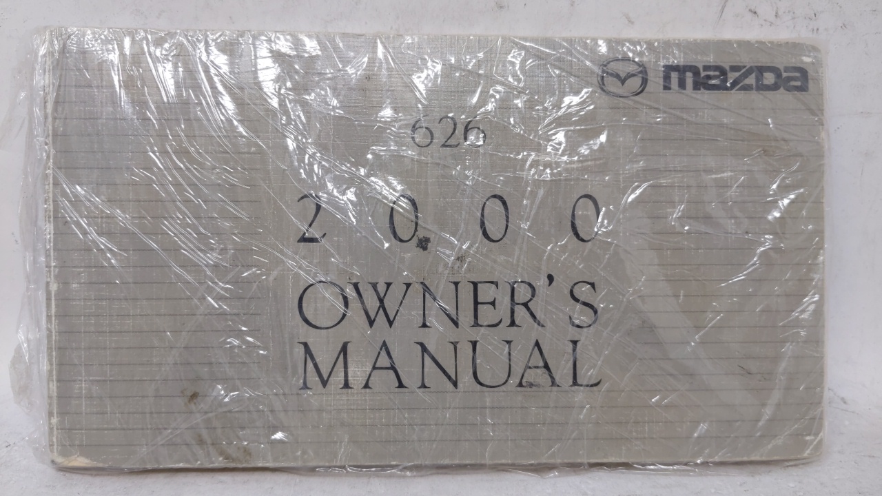 2000 Mazda 626 Owners Manual 68999 - Oemusedautoparts1.com