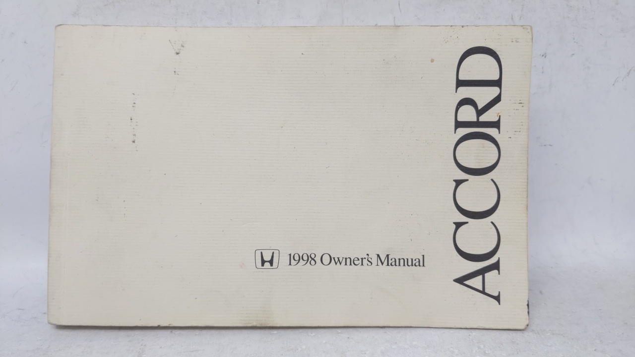 1998 Honda Accord Owners Manual 69006 - Oemusedautoparts1.com