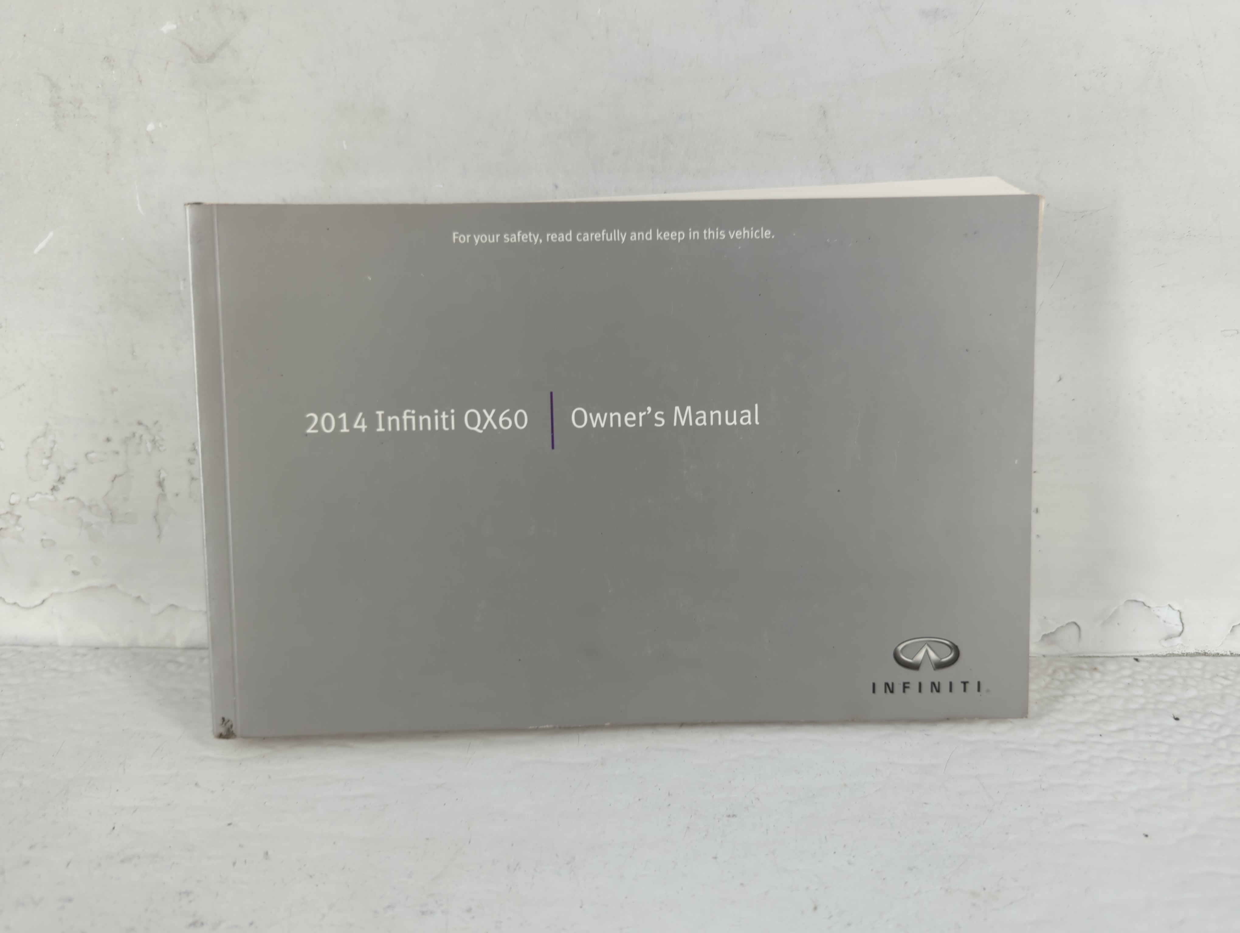 Picture of 2014 Infiniti Qx60 Owners Manual Book Guide 690787