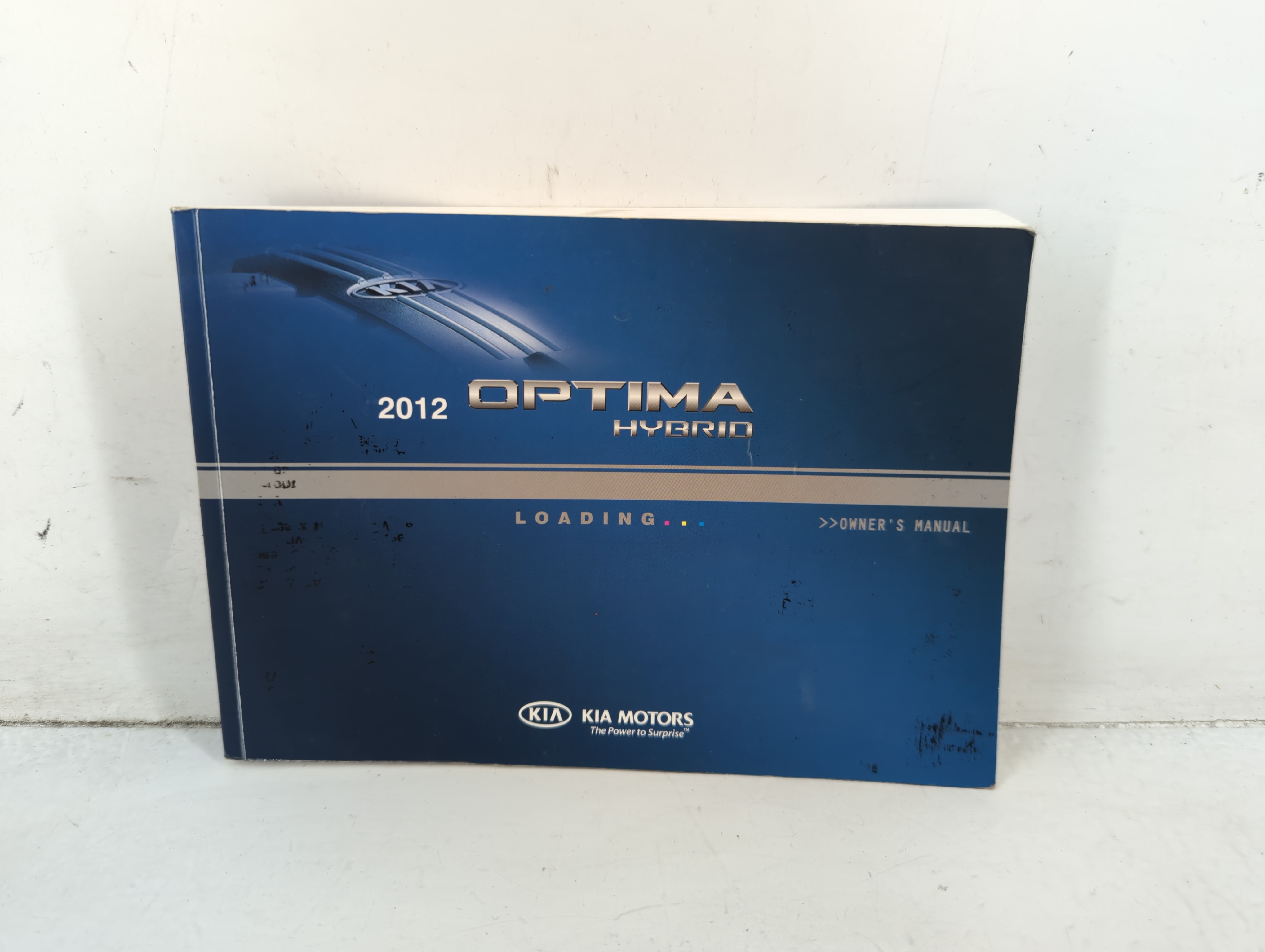 2012 Kia Optima Owners Manual Book Guide 690995 - Oemusedautoparts1.com