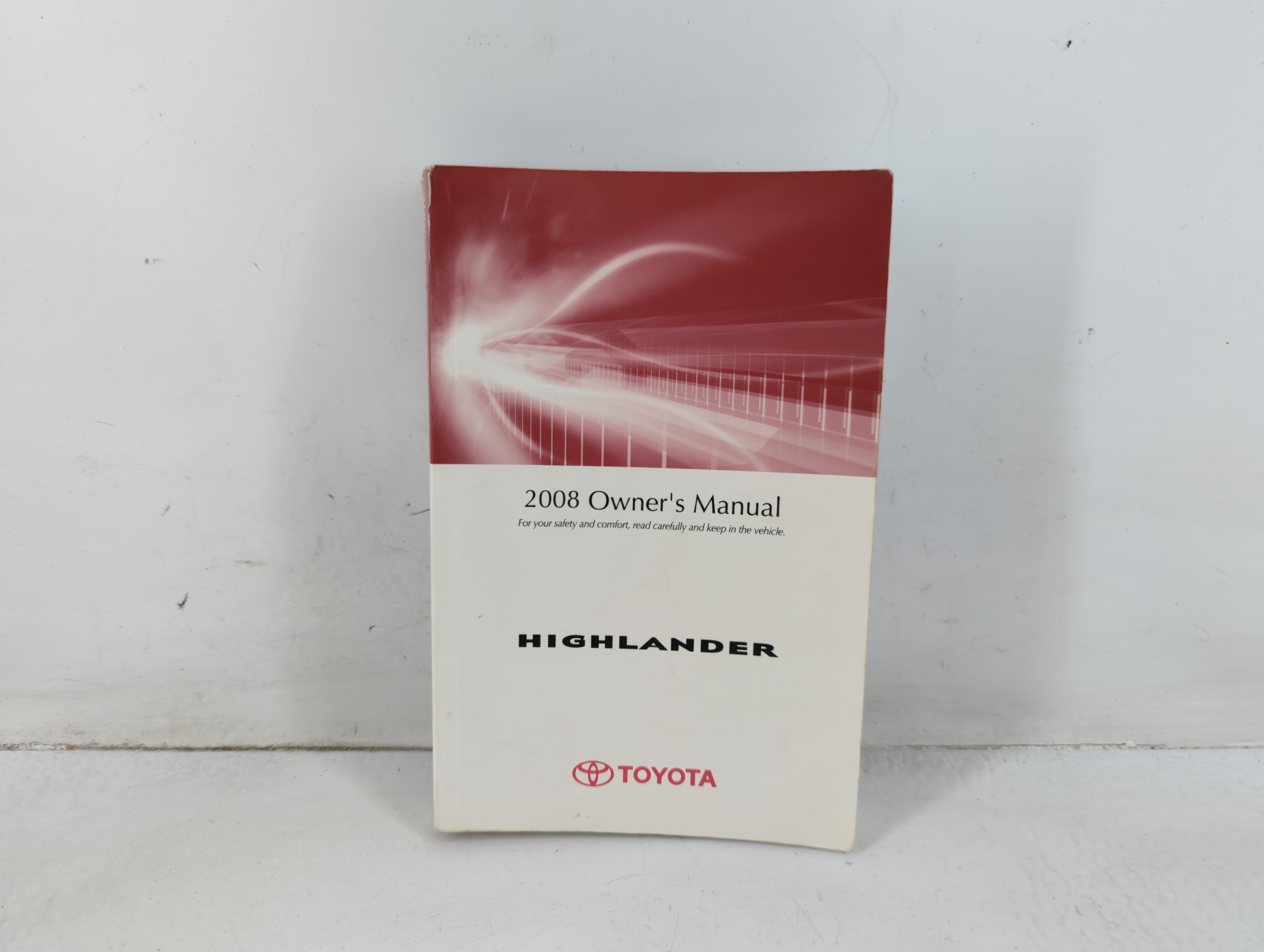 Picture of 2008 Toyota Highlander Owners Manual Book Guide 691022
