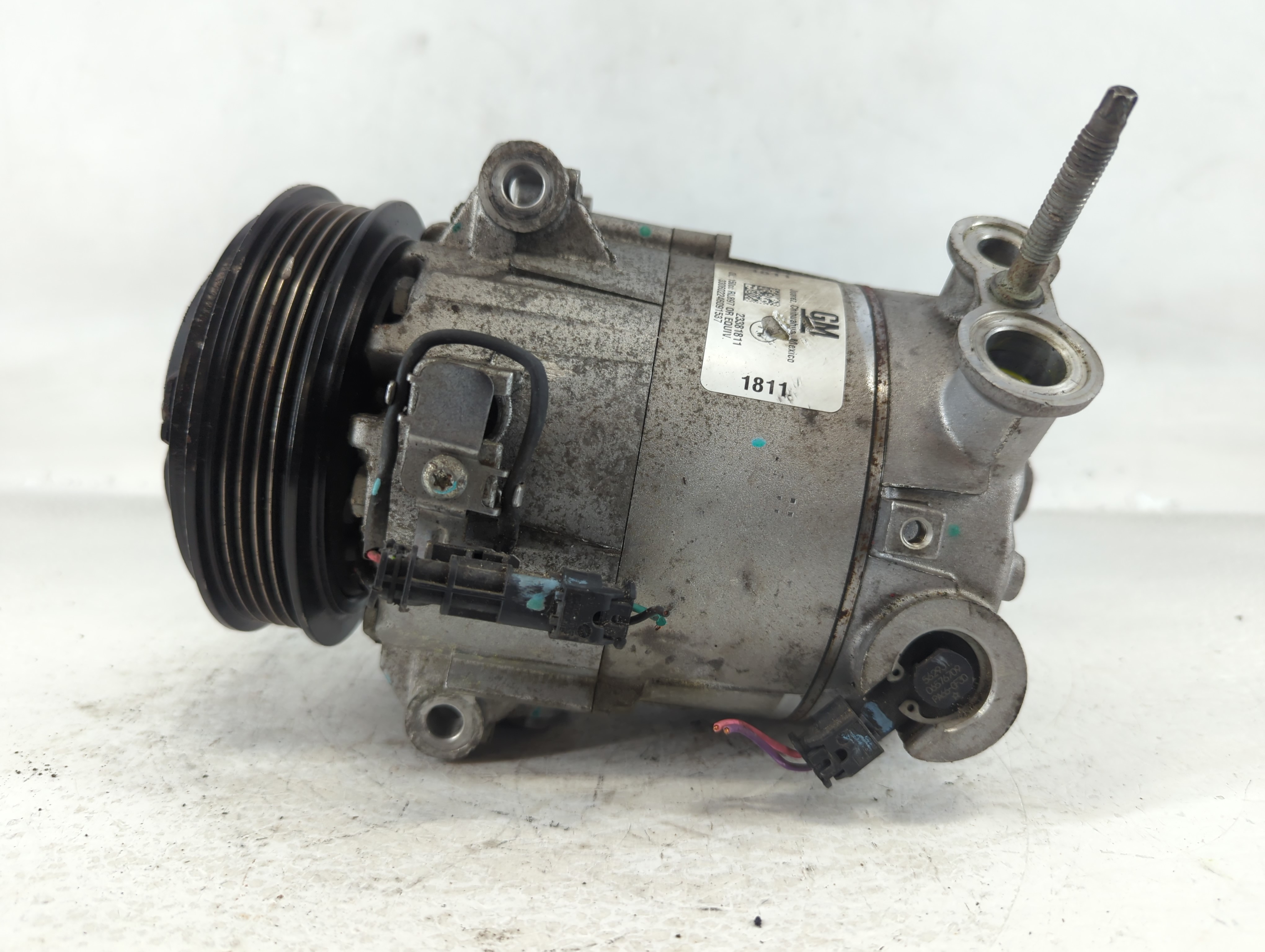 2015-2017 Gmc Terrain Air Conditioning A/c Ac Compressor Oem 691436 - Oemusedautoparts1.com