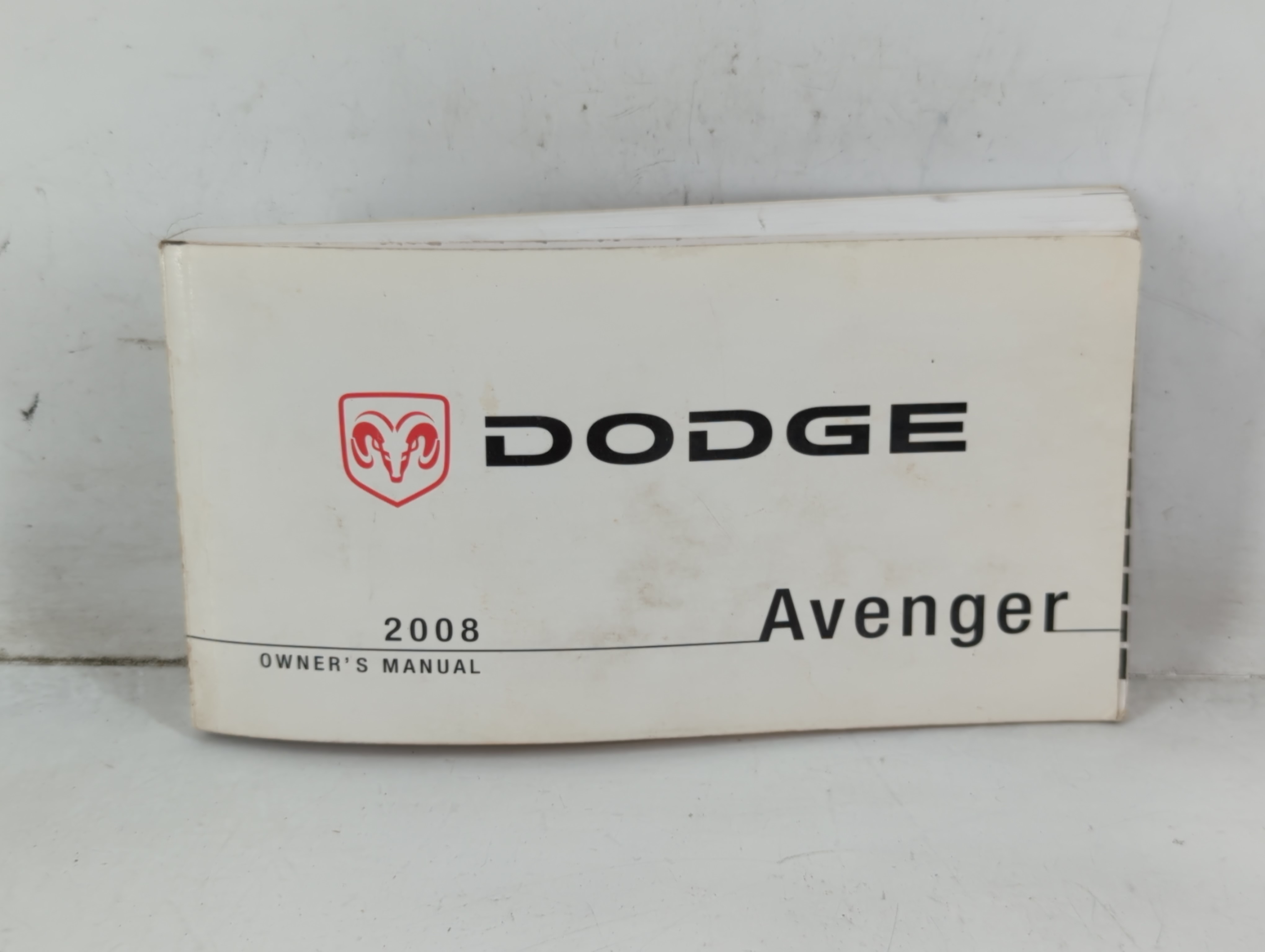 2008 Dodge Avenger Owners Manual Book Guide 691704 - Oemusedautoparts1.com