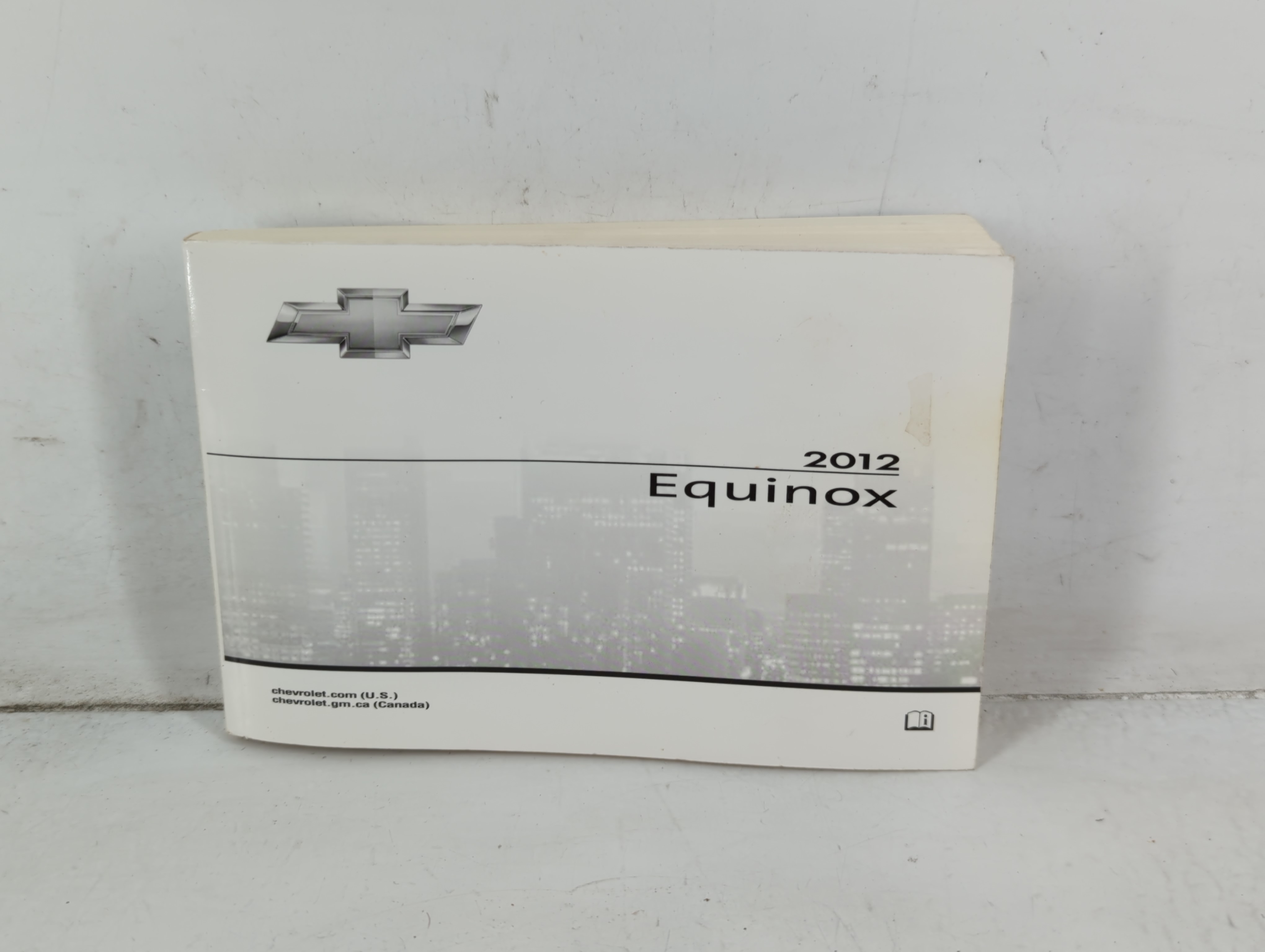2012 Chevrolet Equinox Owners Manual Book Guide 691817 - Oemusedautoparts1.com