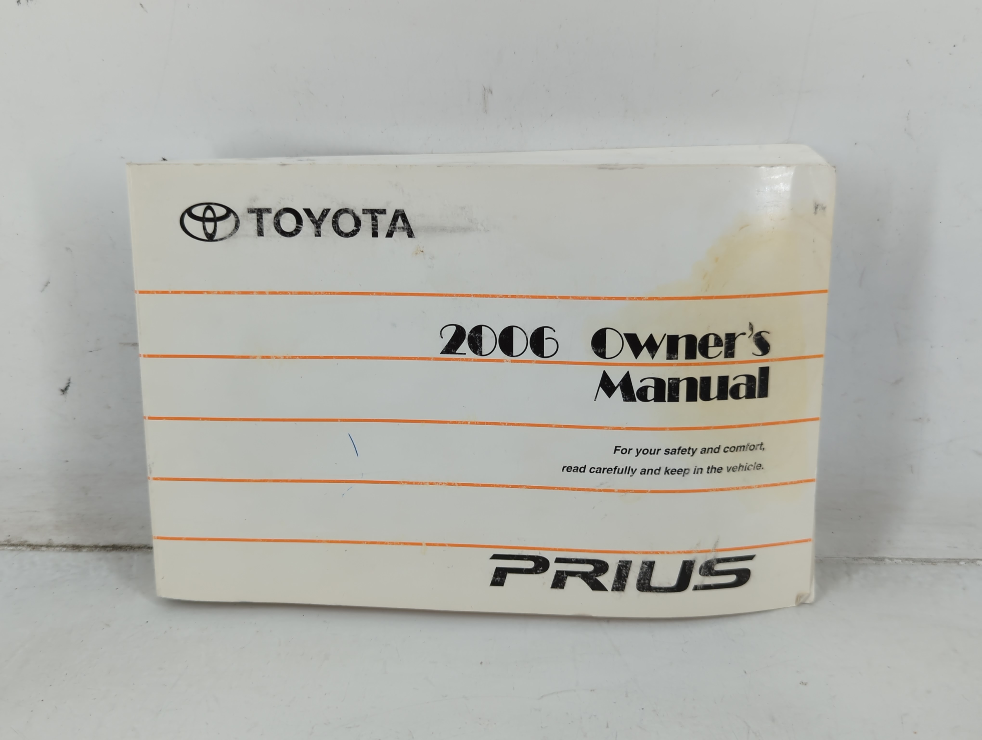 Picture of 2006 Toyota Prius Owners Manual Book Guide 691911