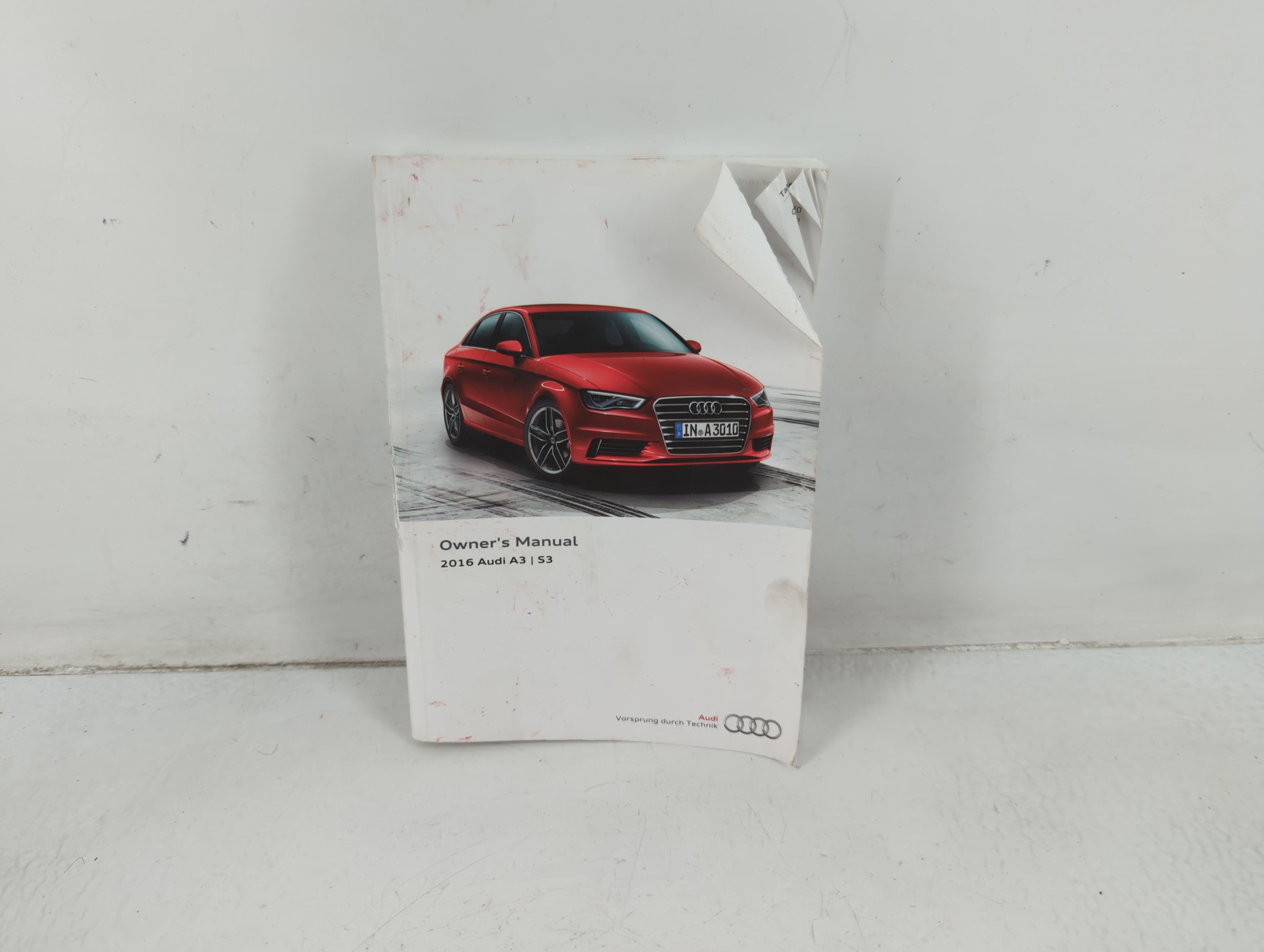 Picture of 2016 Audi A3 Owners Manual Book Guide 691938