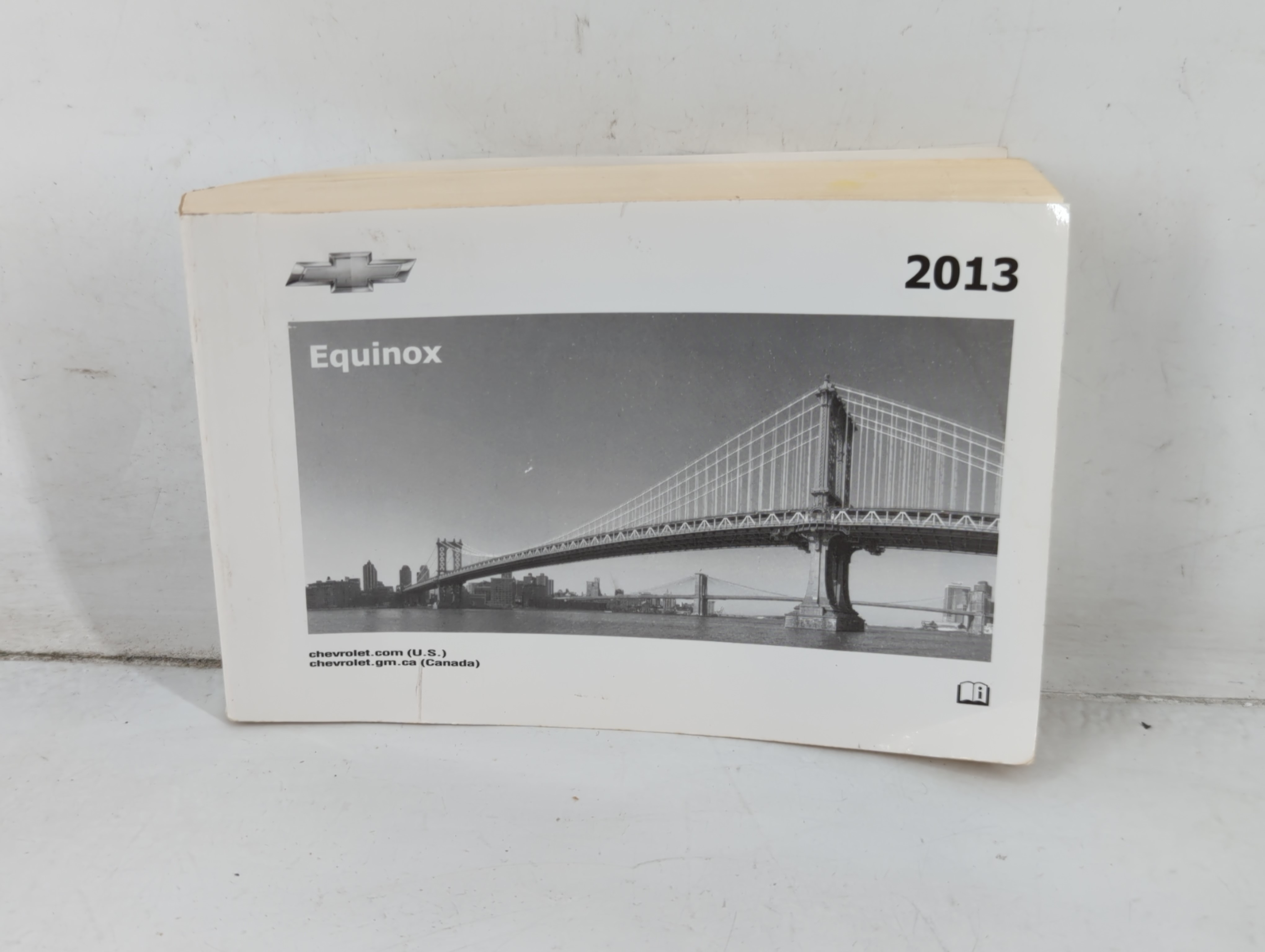2013 Chevrolet Equinox Owners Manual Book Guide 692115 - Oemusedautoparts1.com