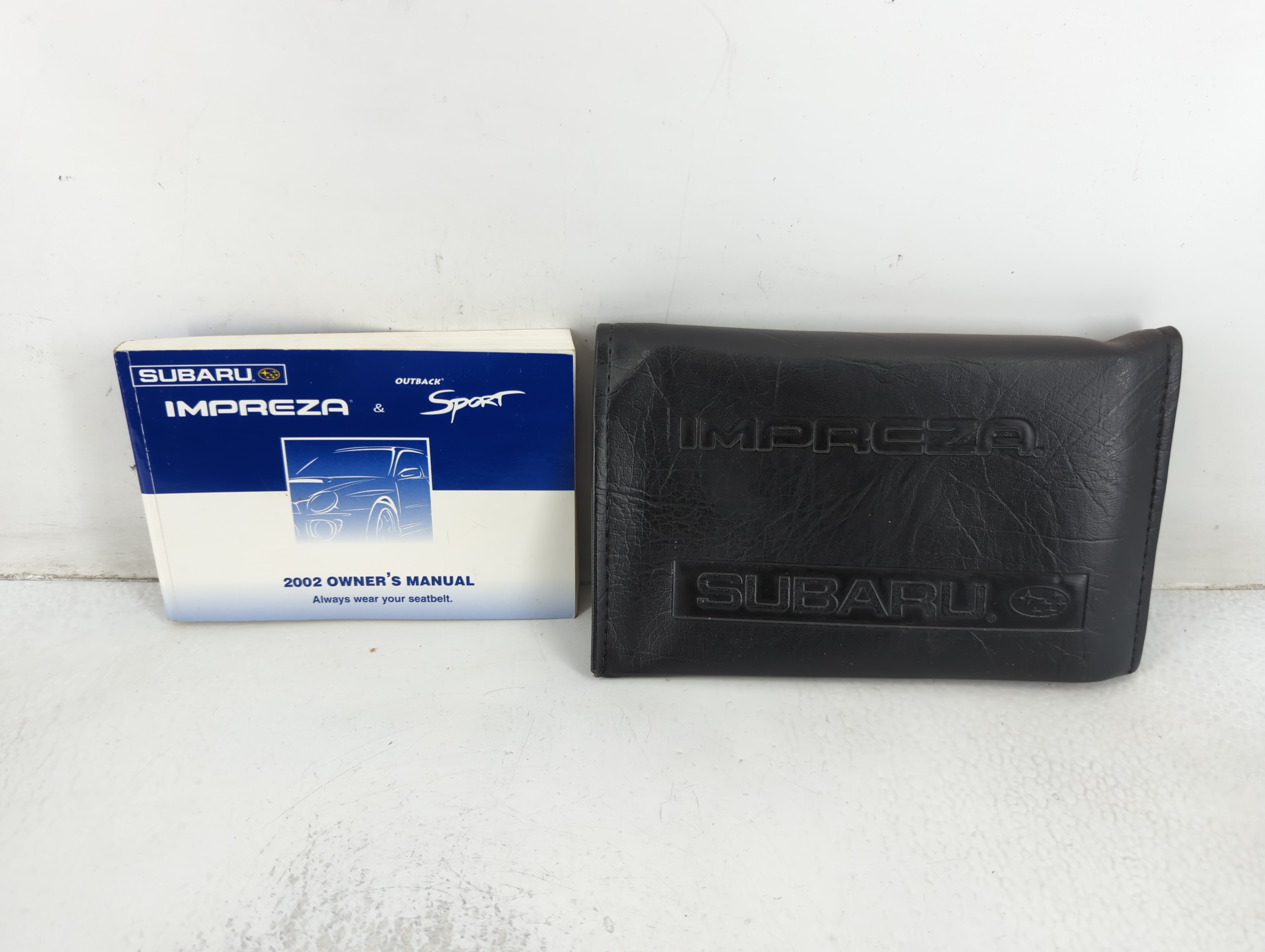 2002 Subaru Impreza Owners Manual Book Guide 692206 - Oemusedautoparts1.com