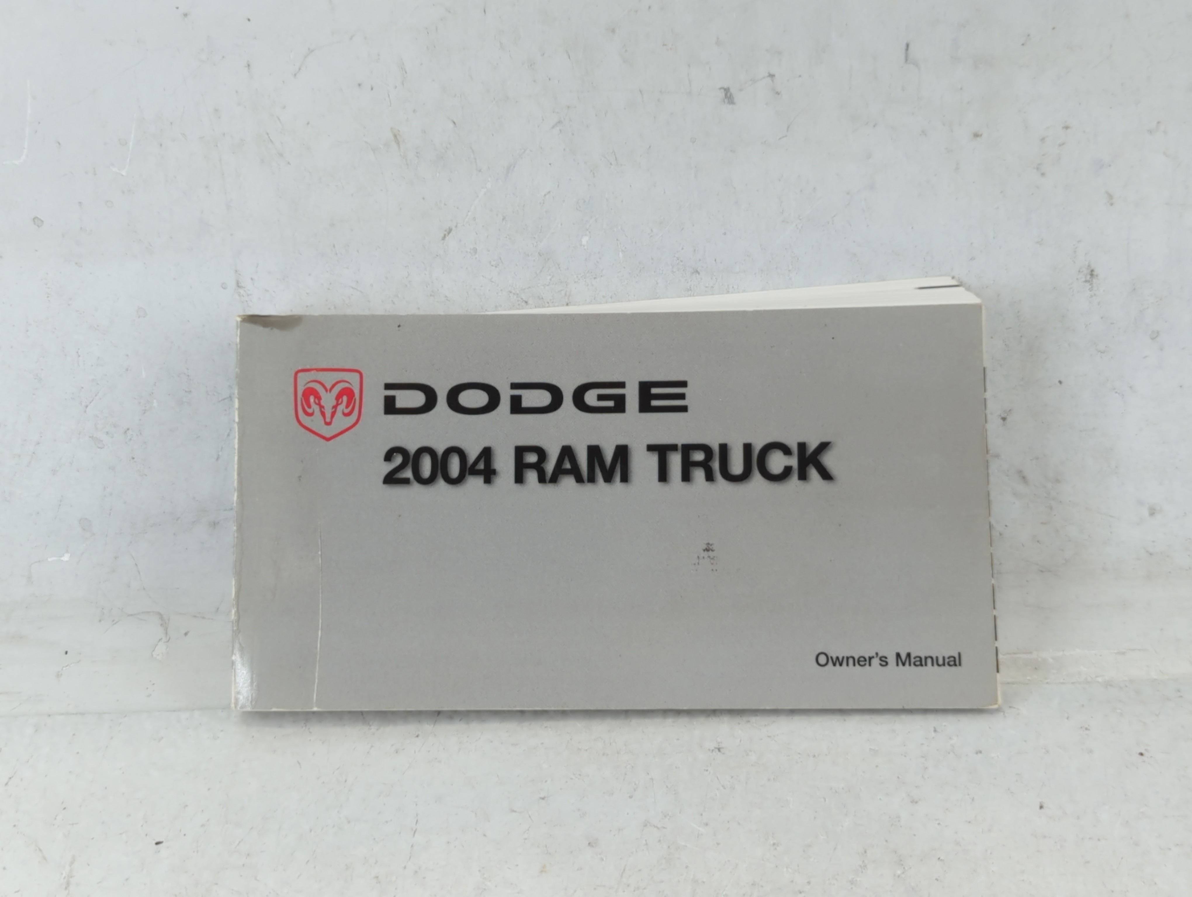 2004 Dodge Ram 1500 Owners Manual Book Guide 692447 - Oemusedautoparts1.com