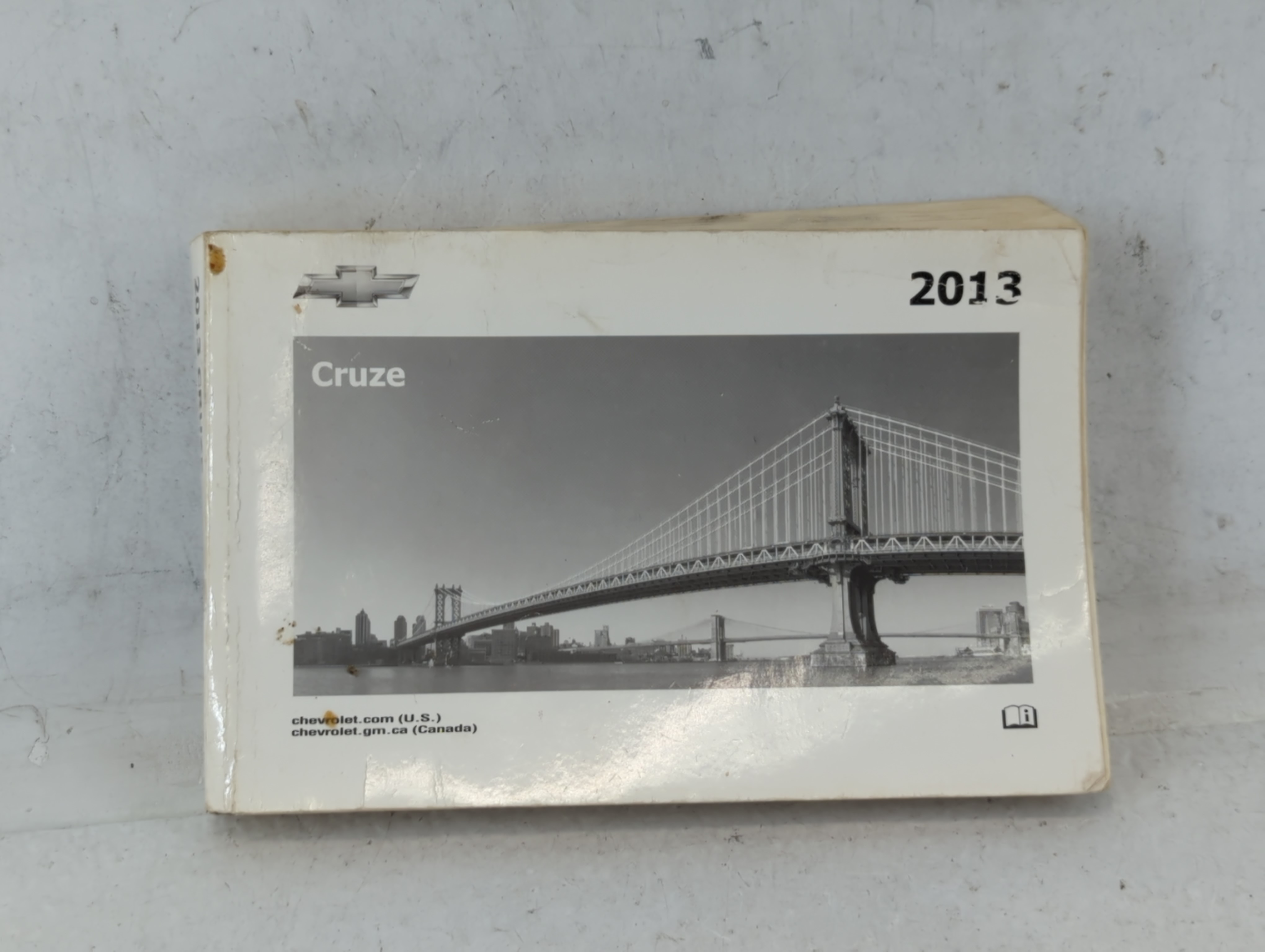 2013 Chevrolet Cruze Owners Manual Book Guide 692479 - Oemusedautoparts1.com