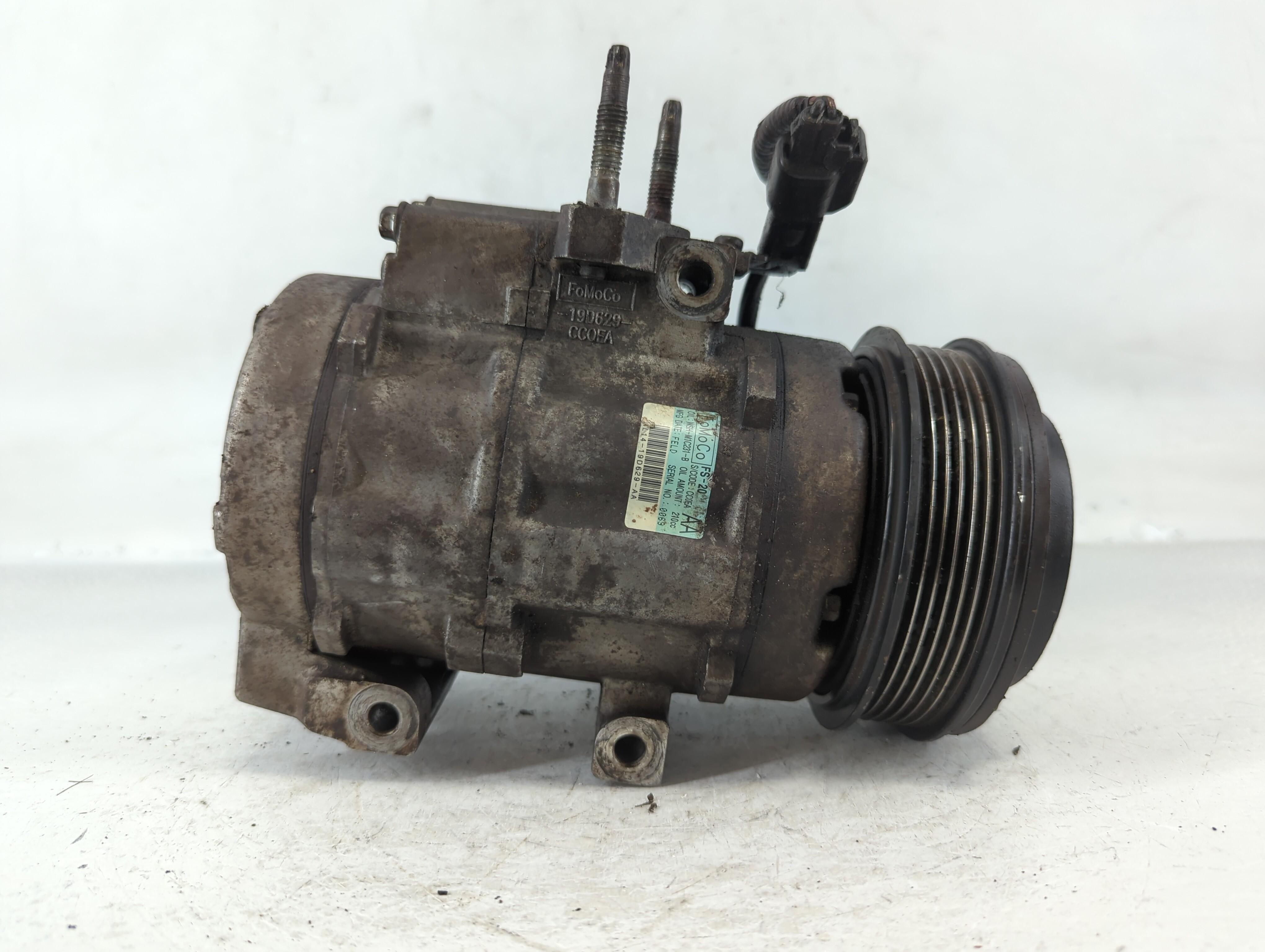 2010 Ford Expedition Air Conditioning A/c Ac Compressor Oem 693299 - Oemusedautoparts1.com