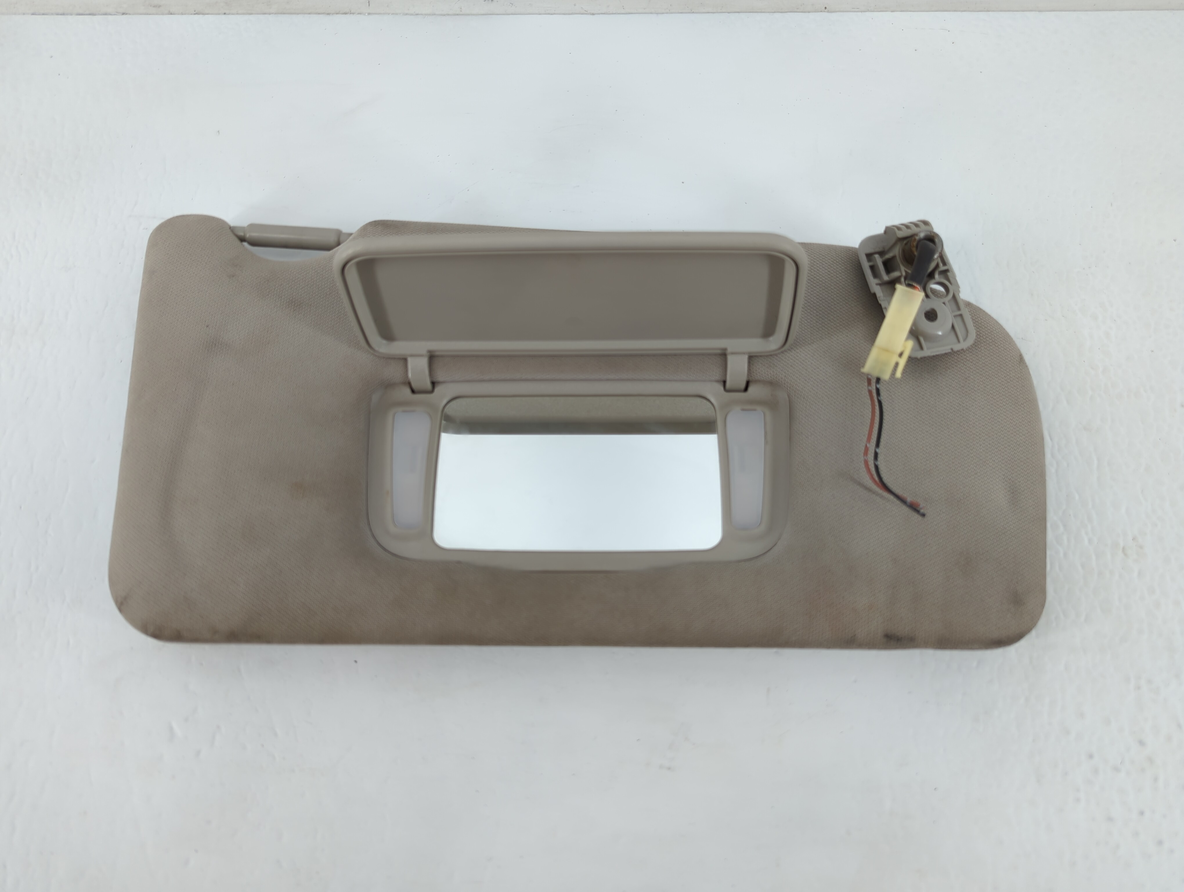 Picture of 2010-2012 Nissan Altima Passenger Sun Visor Mirror Right Sunvisor Grey 695163