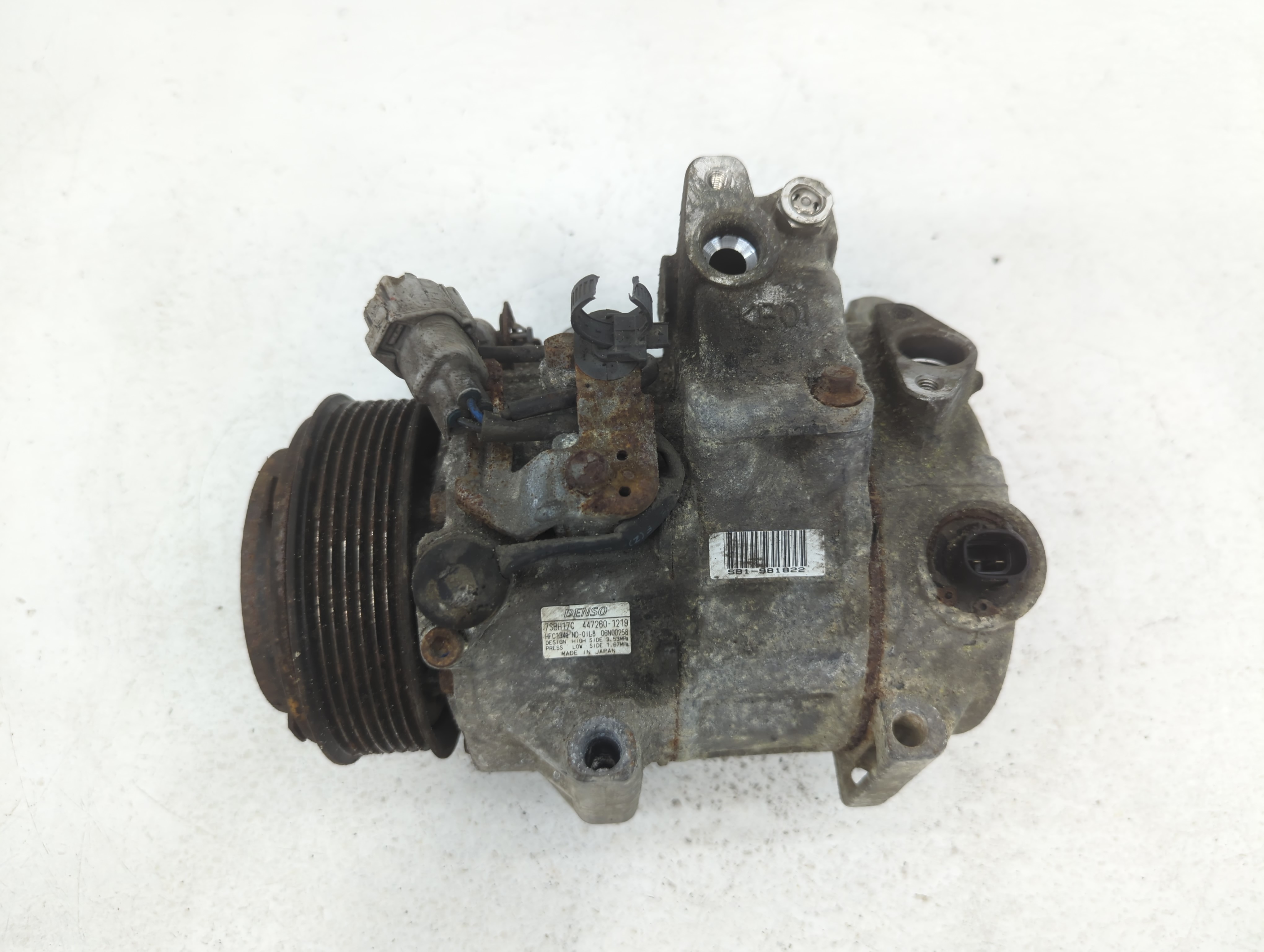 2011 Lexus Es350 Air Conditioning A/c Ac Compressor Oem 695486 - Oemusedautoparts1.com