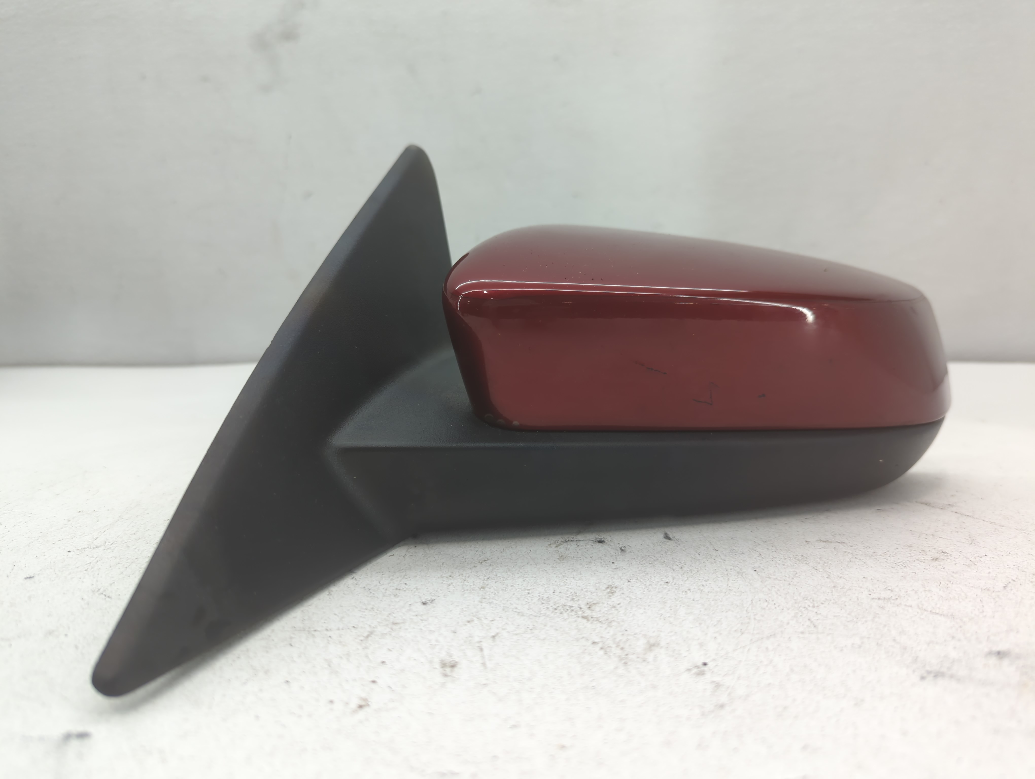 Picture of 2013-2014 Ford Mustang Driver Left Side View Power Door Mirror Red 695537