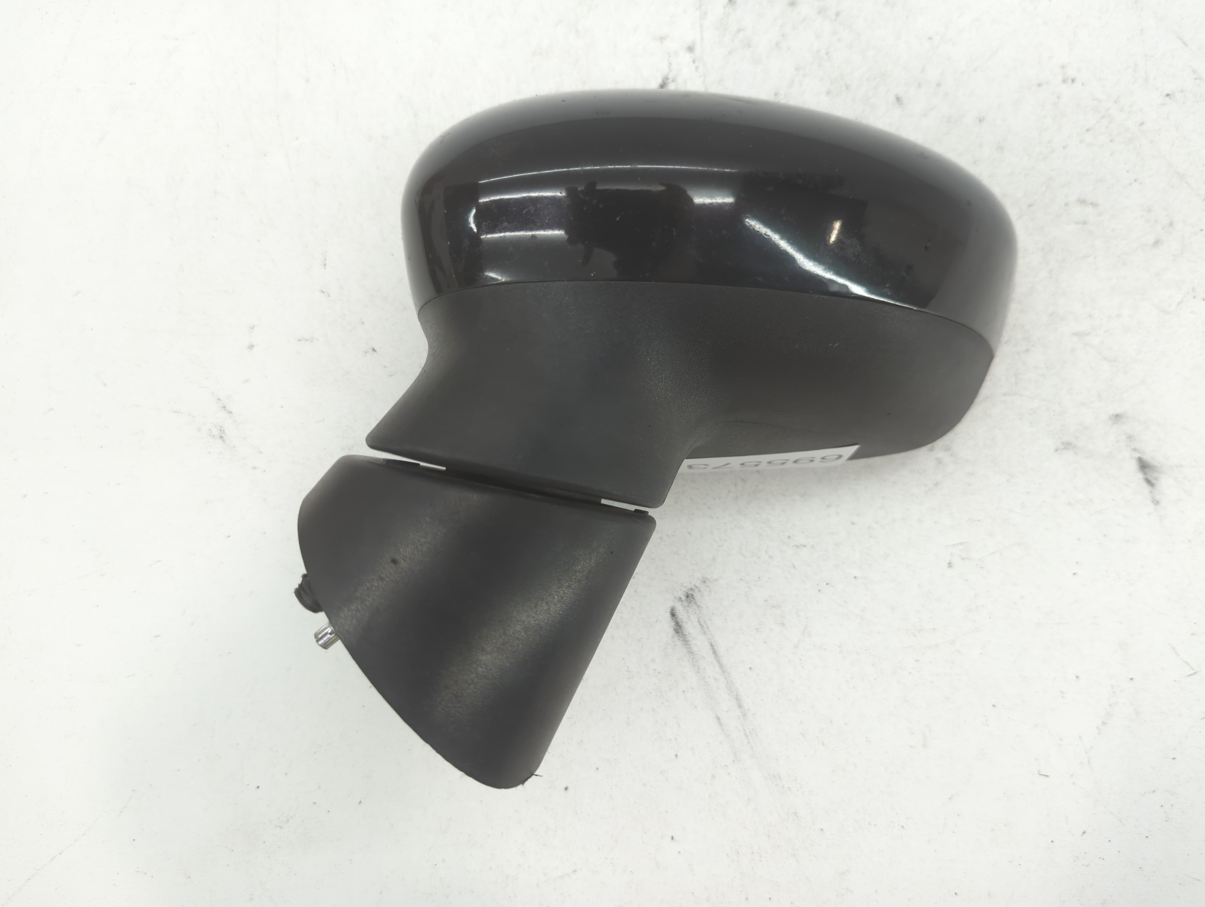 2011-2013 Ford Fiesta Driver Left Side View Power Door Mirror Black 695573 - Oemusedautoparts1.com