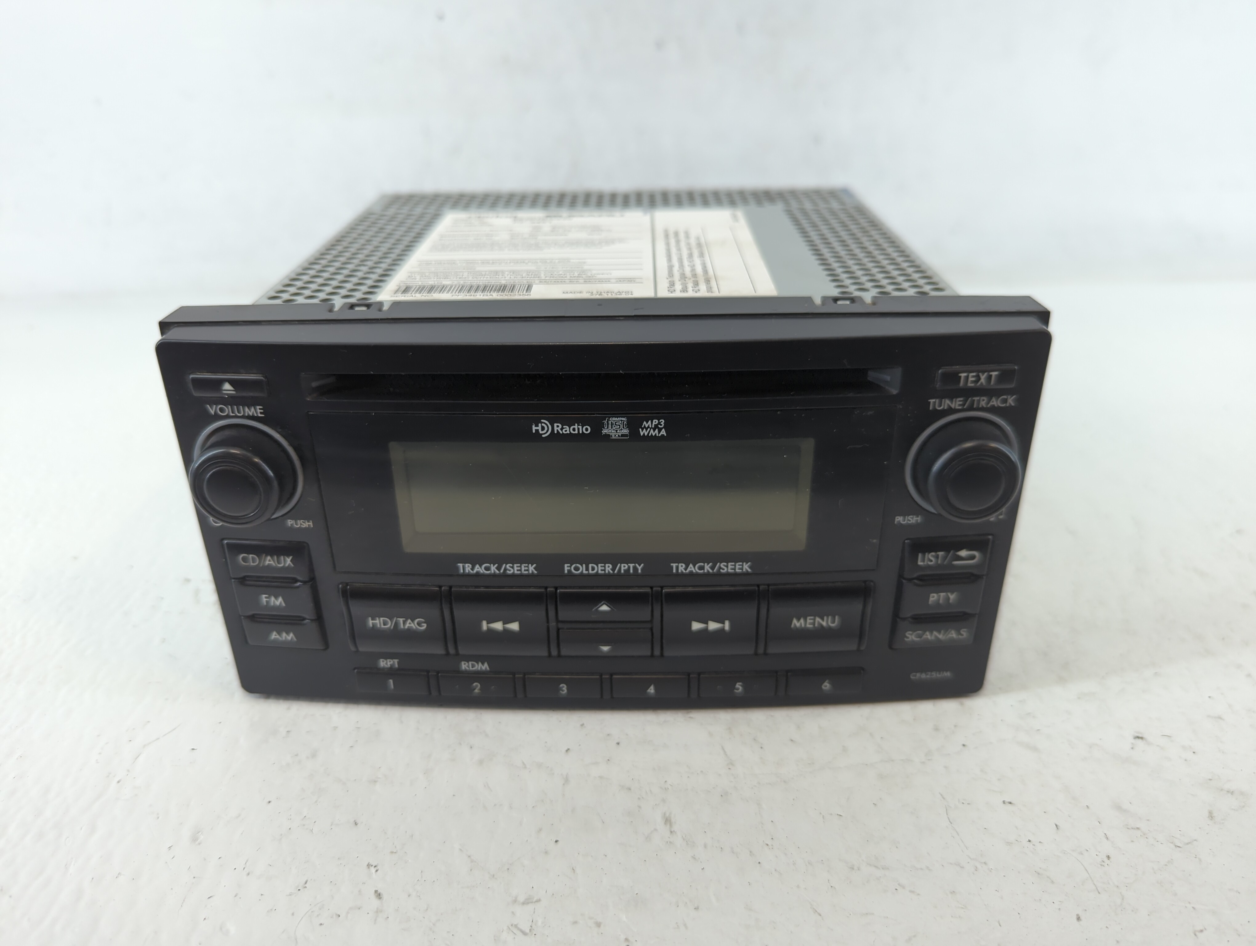 2015 Subaru Forester Am Fm Cd Player Radio Receiver 696198 - Oemusedautoparts1.com
