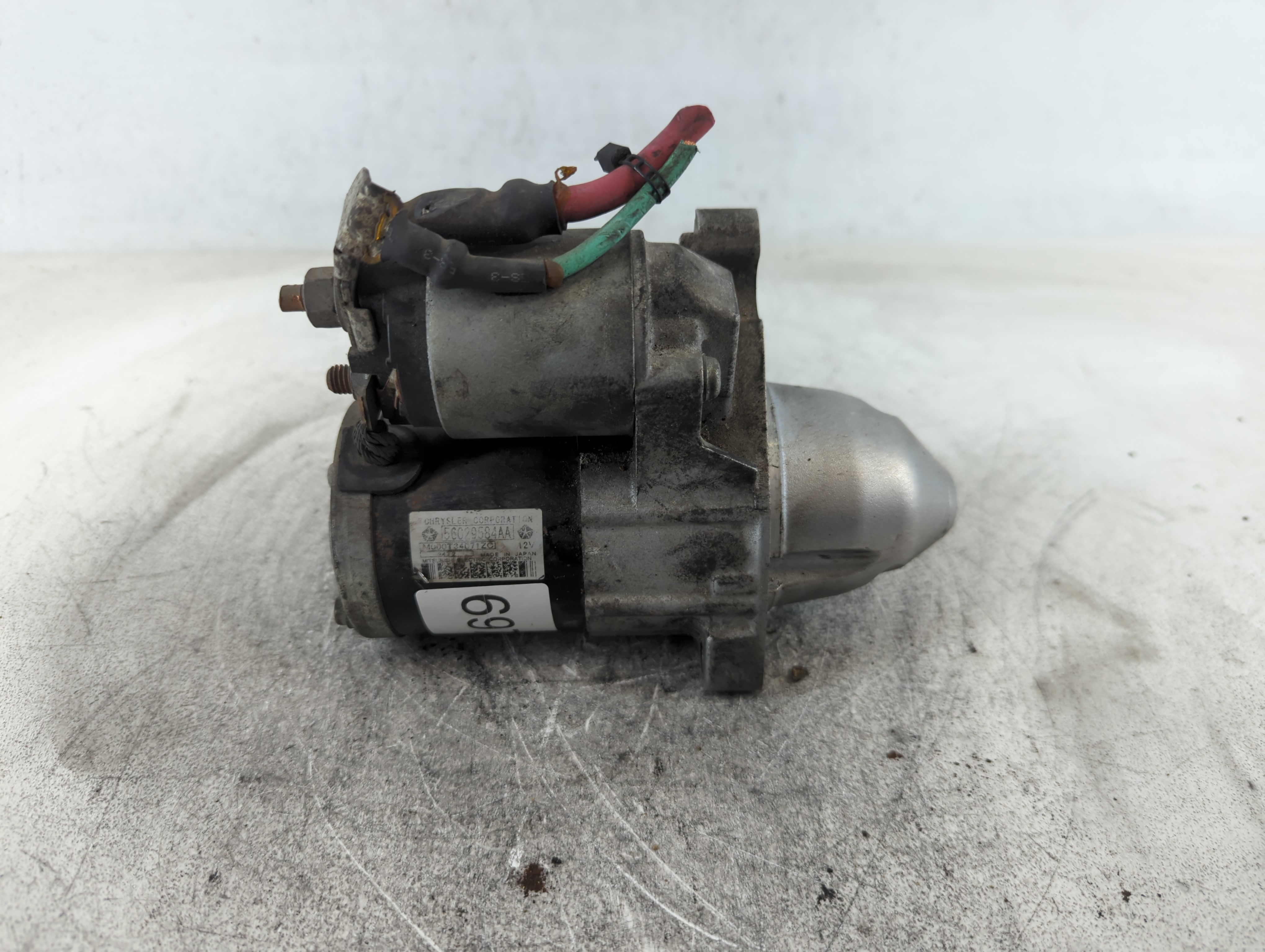 2013 Chrysler 200 Car Starter Motor Solenoid Oem 697408 - Oemusedautoparts1.com