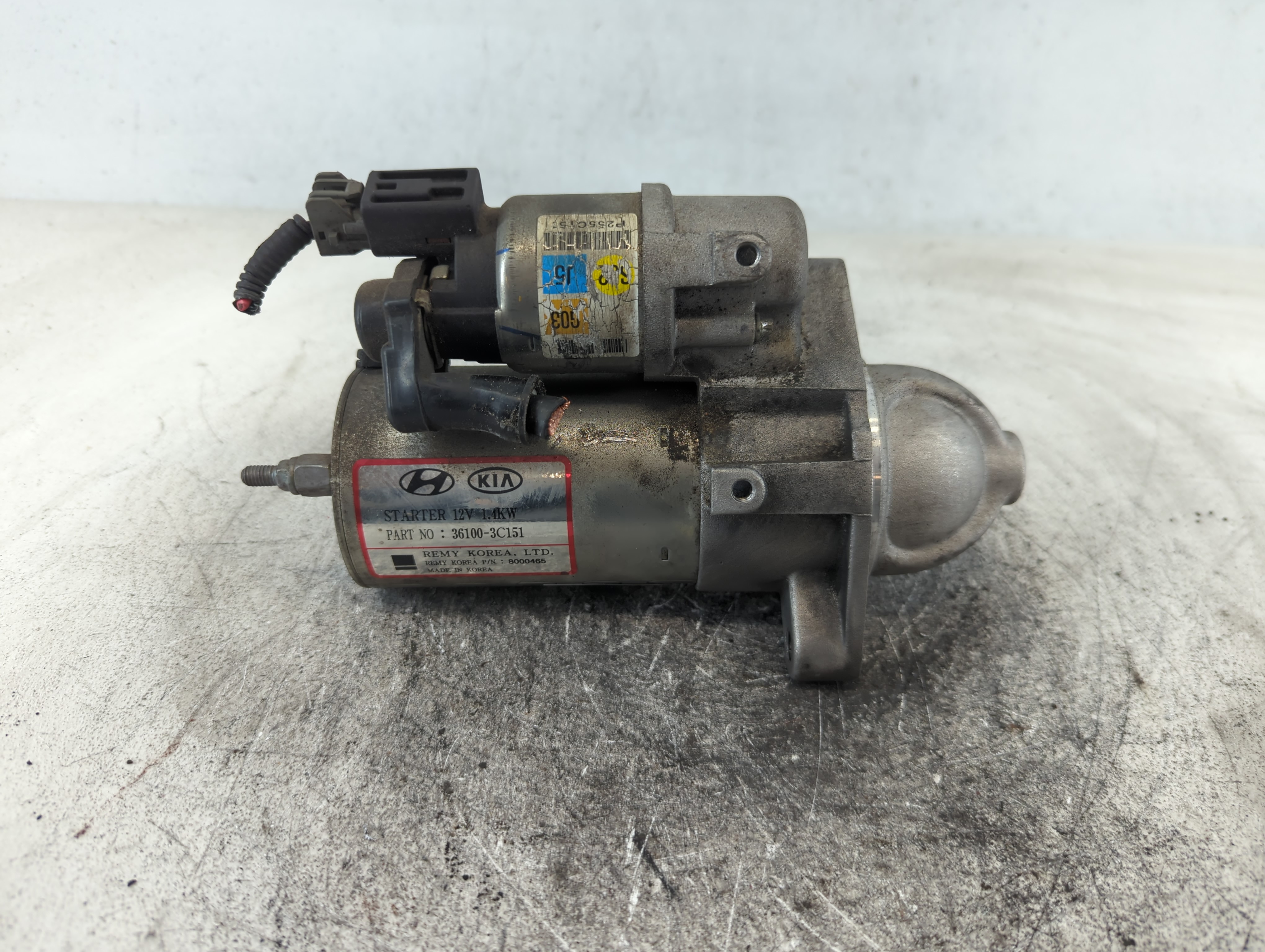2012 Kia Sedona Car Starter Motor Solenoid Oem 697995 - Oemusedautoparts1.com