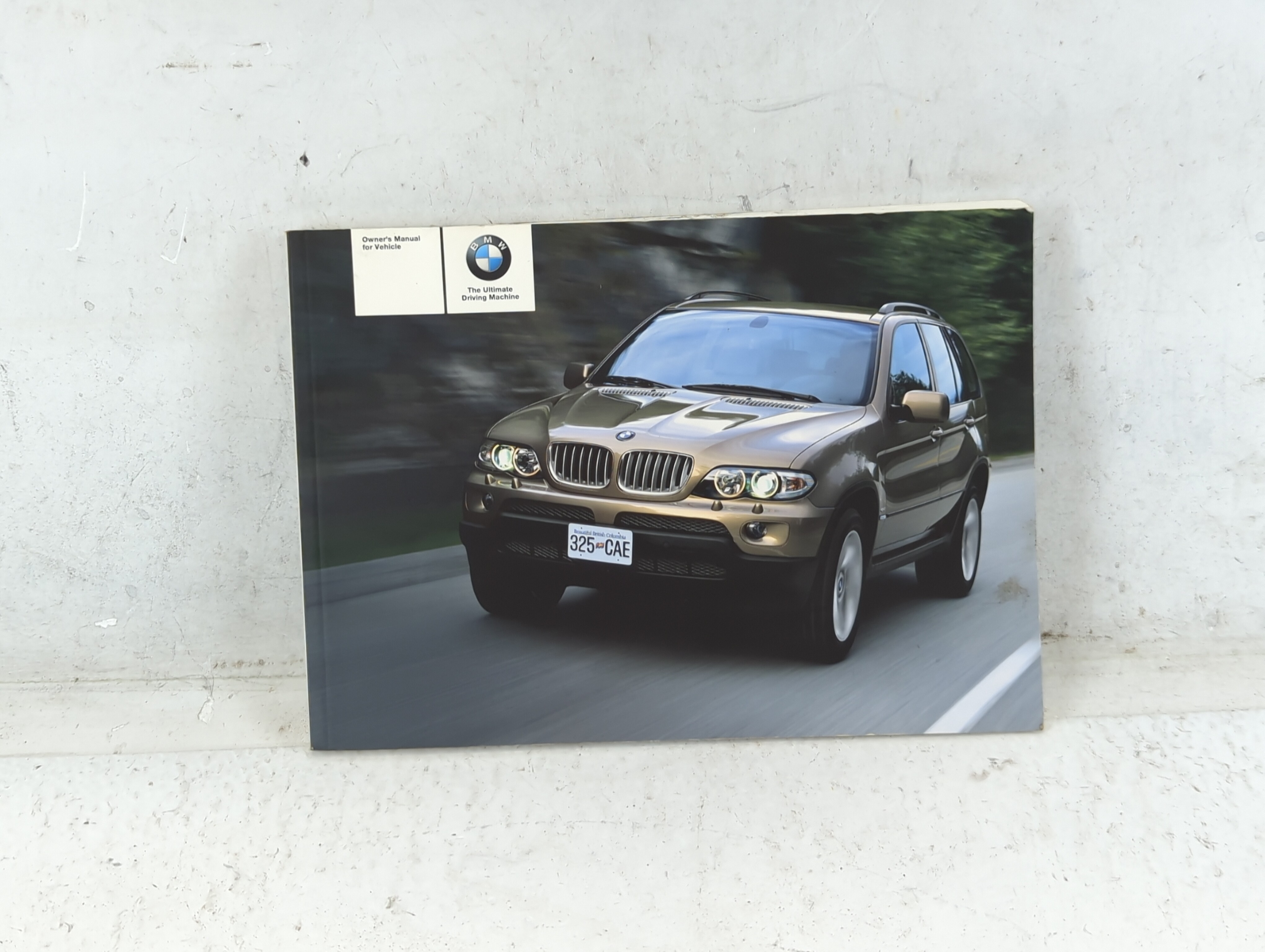 2005 Bmw X5 Owners Manual Book Guide 698510 - Oemusedautoparts1.com