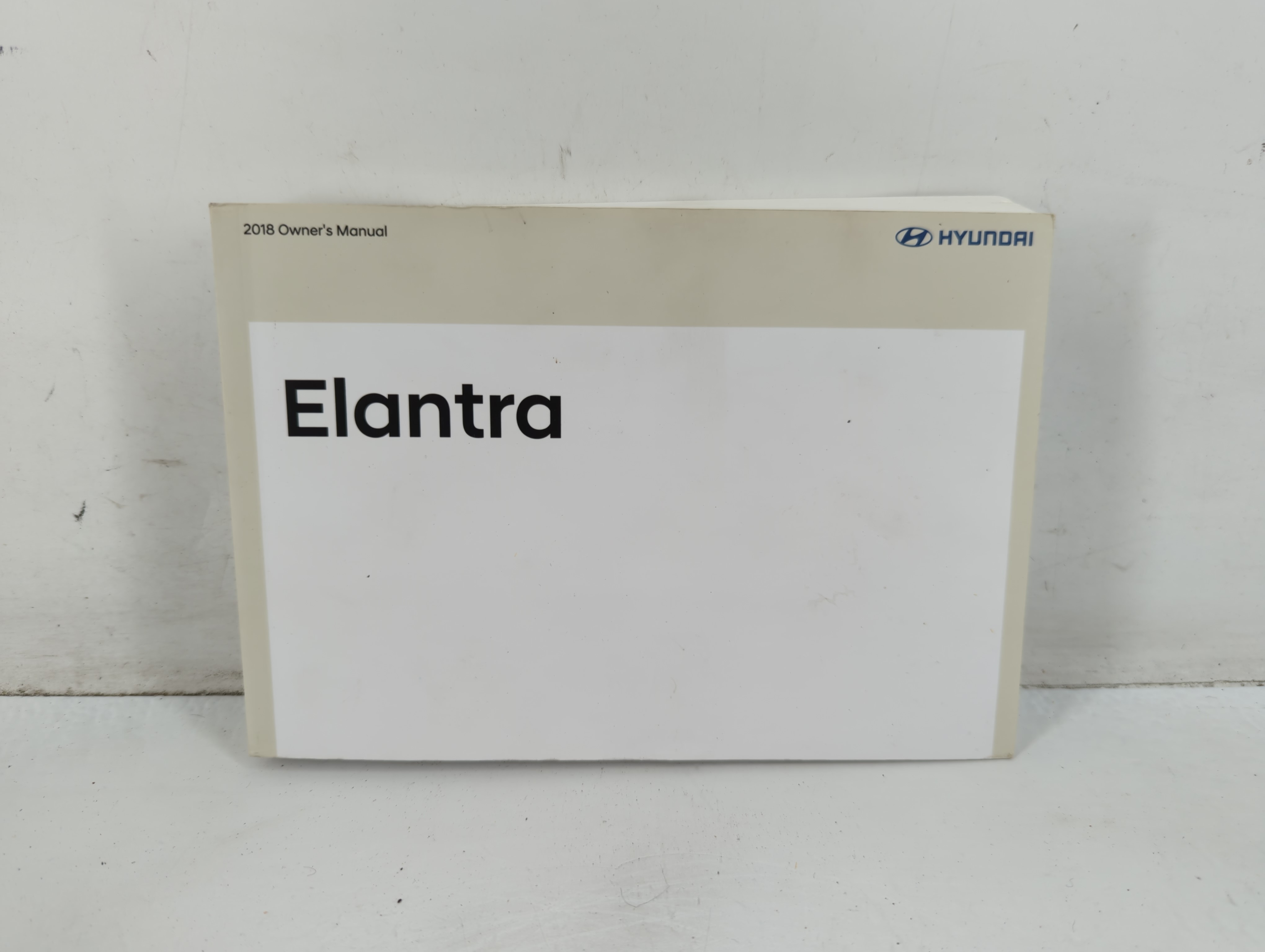 2018 Hyundai Elantra Owners Manual Book Guide 698862 - Oemusedautoparts1.com