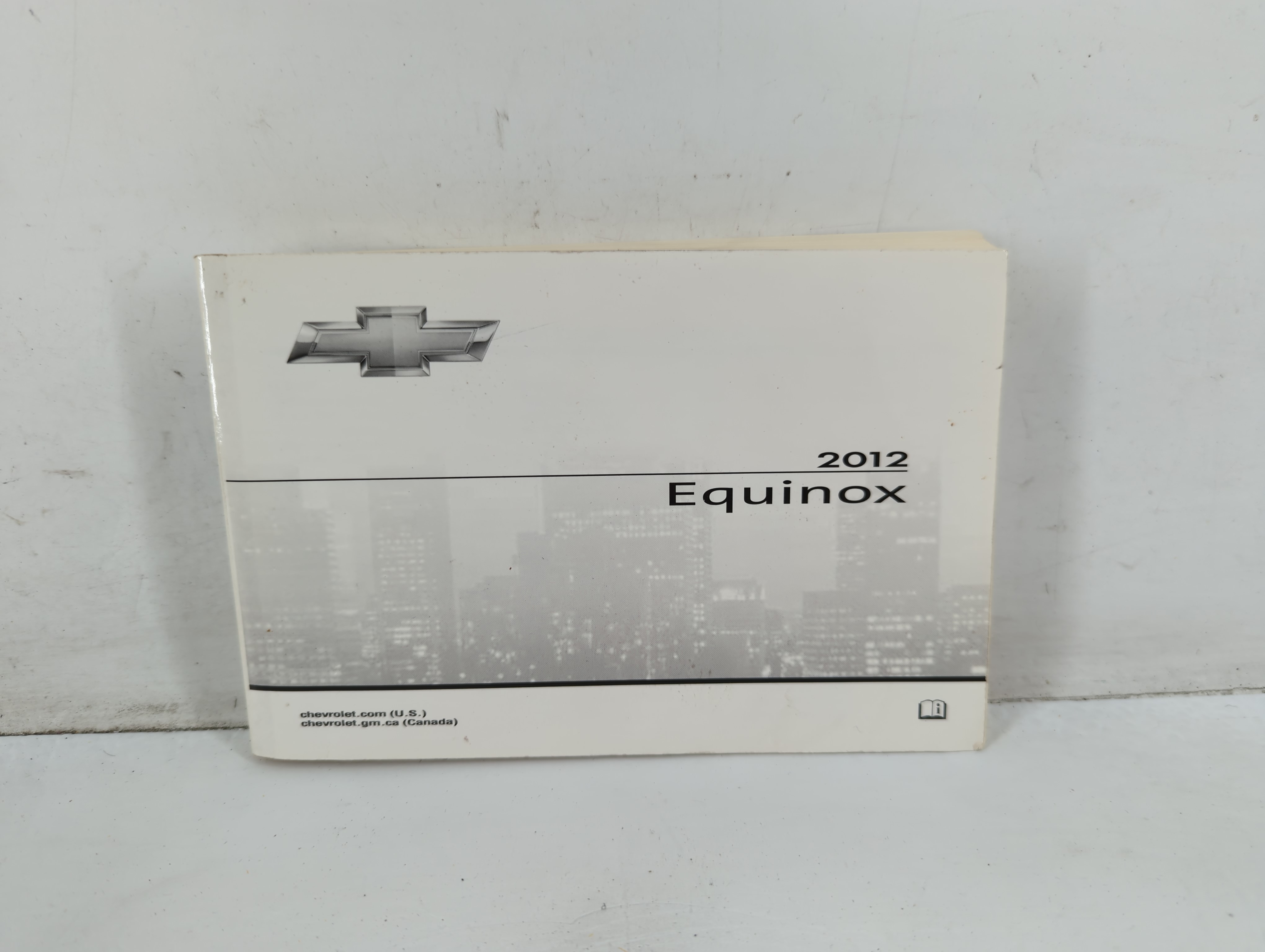 2012 Chevrolet Equinox Owners Manual Book Guide 698872 - Oemusedautoparts1.com