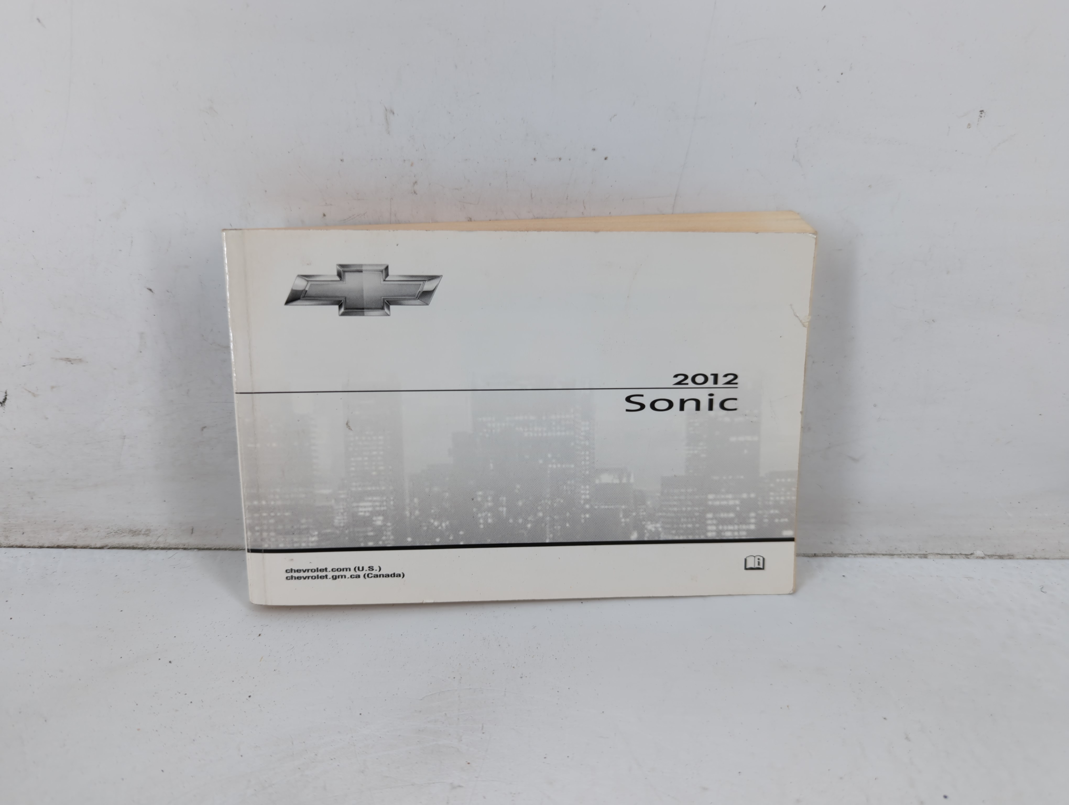 Picture of 2012 Chevrolet Sonic Owners Manual Book Guide 698947