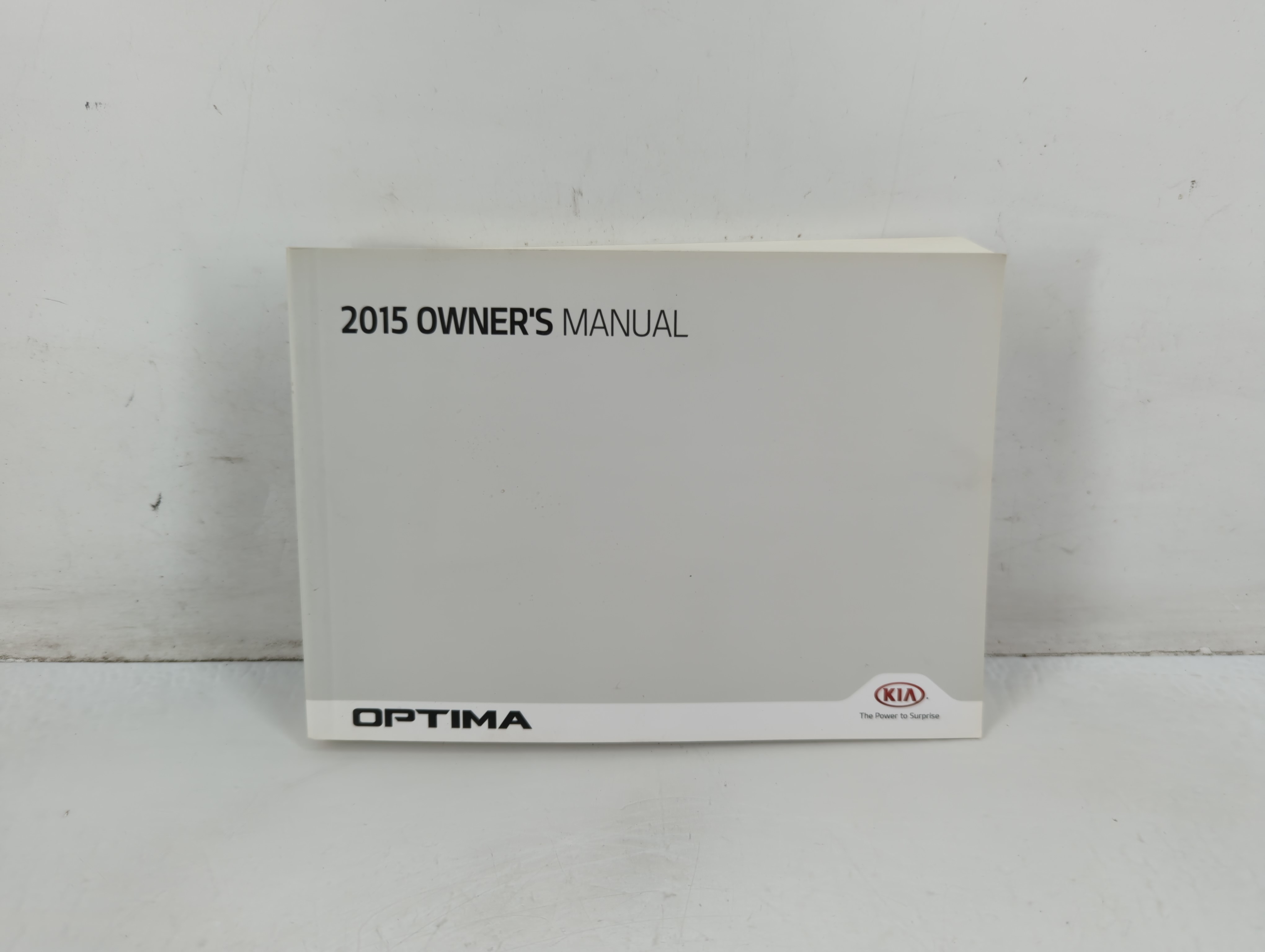 2015 Kia Optima Owners Manual Book Guide 699397 - Oemusedautoparts1.com