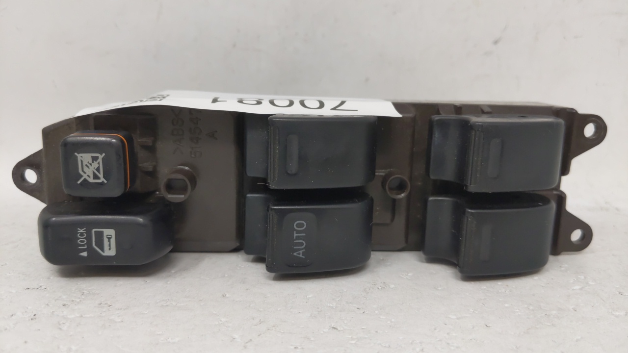 2004 Scion Xb Driver Left Door Master Power Window Switch 70081 - Oemusedautoparts1.com
