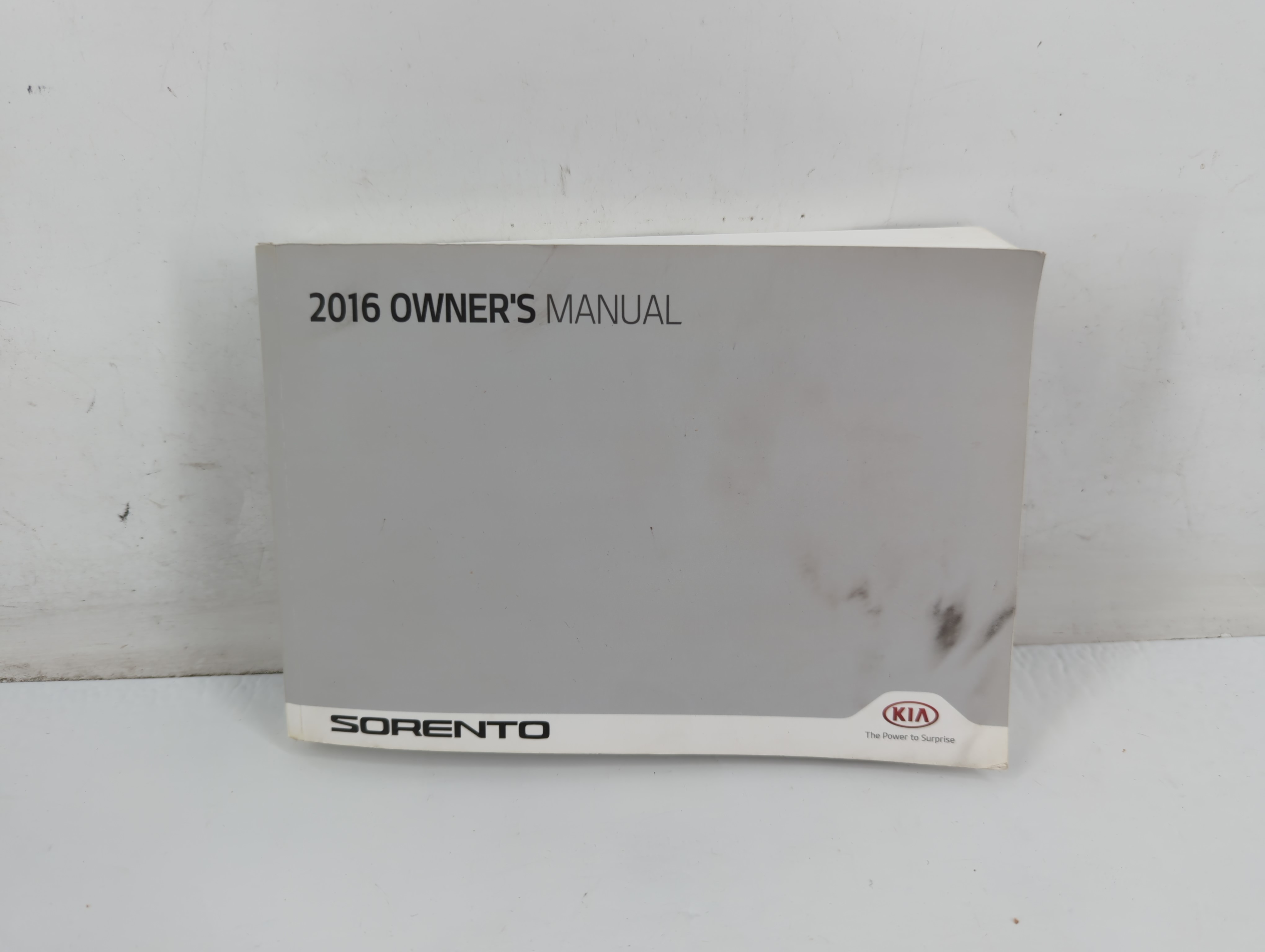2016 Kia Sorento Owners Manual Book Guide 701532 - Oemusedautoparts1.com