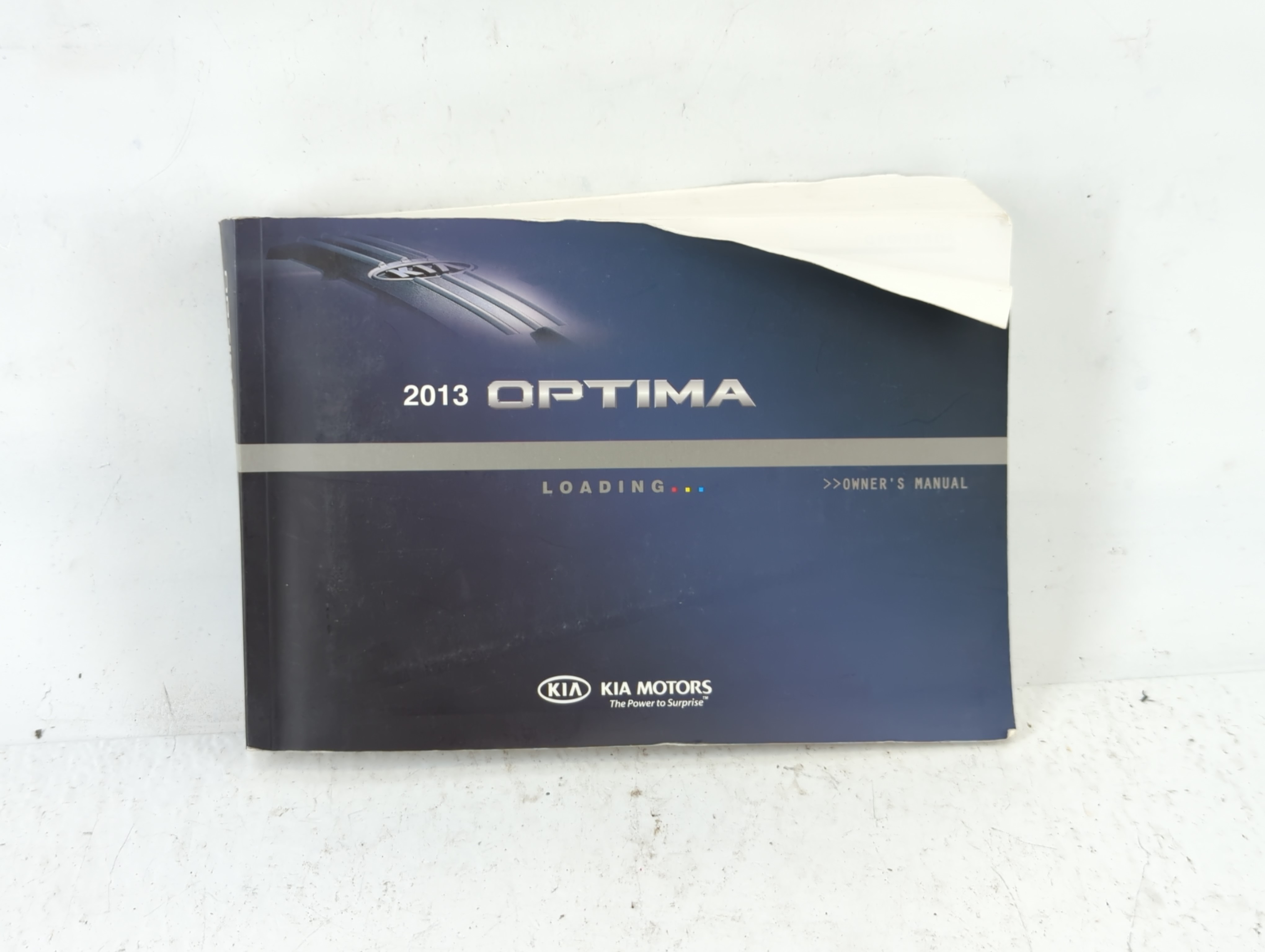 Picture of 2013 Kia Optima Owners Manual Book Guide 701951