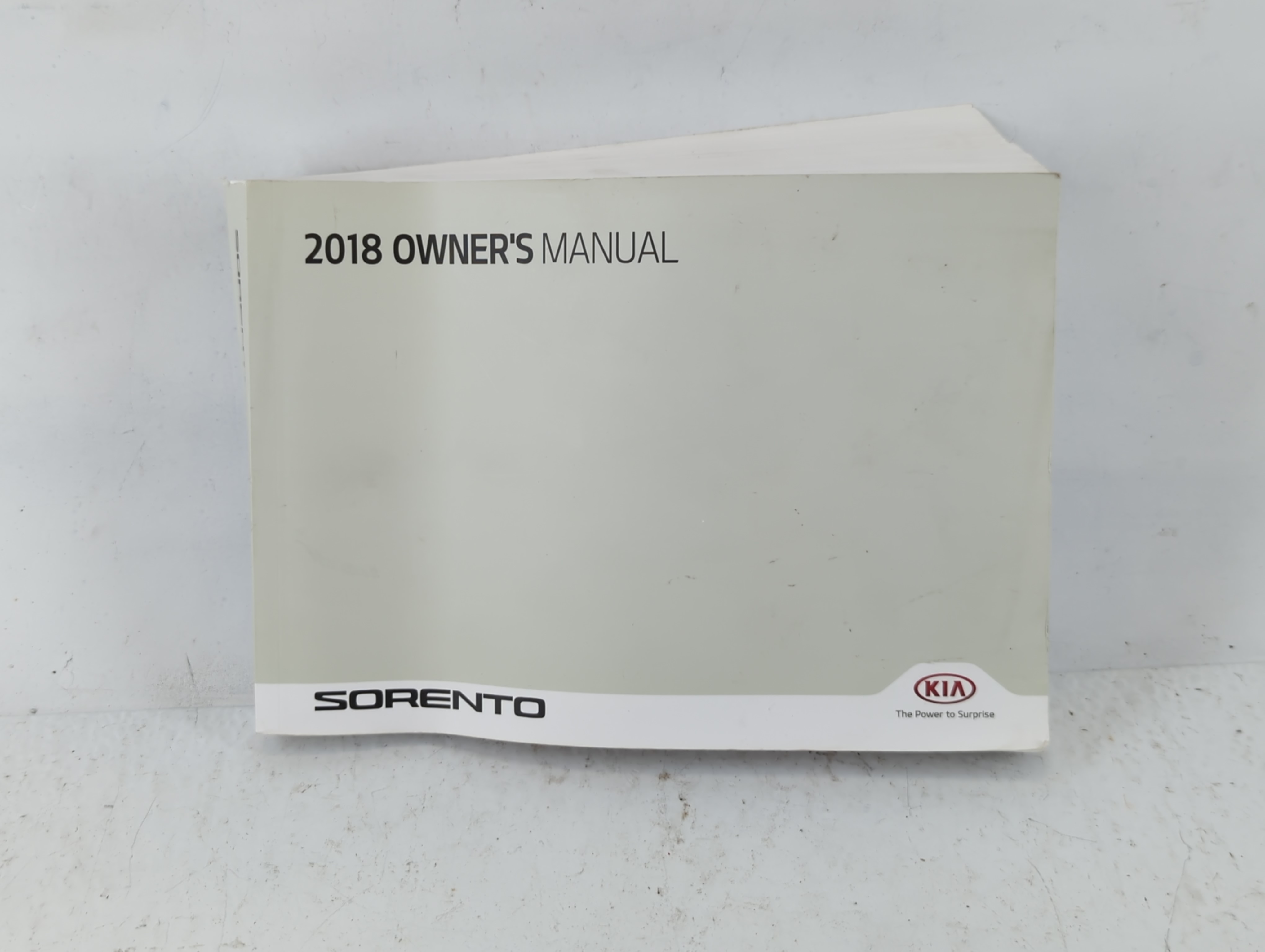 2018 Kia Sorento Owners Manual Book Guide 701970 - Oemusedautoparts1.com