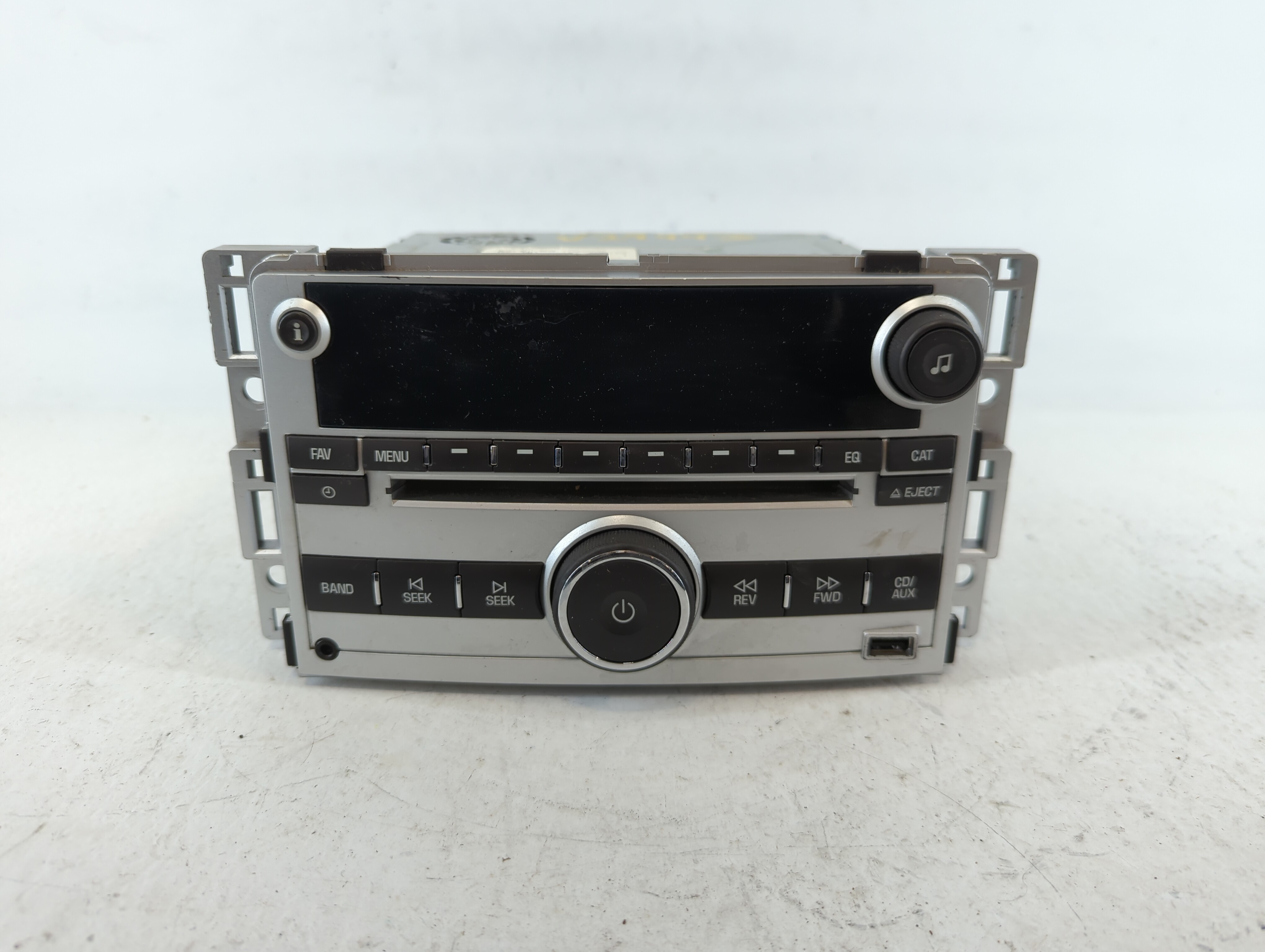 2009-2012 Chevrolet Malibu Am Fm Cd Player Radio Receiver 702574 - Oemusedautoparts1.com