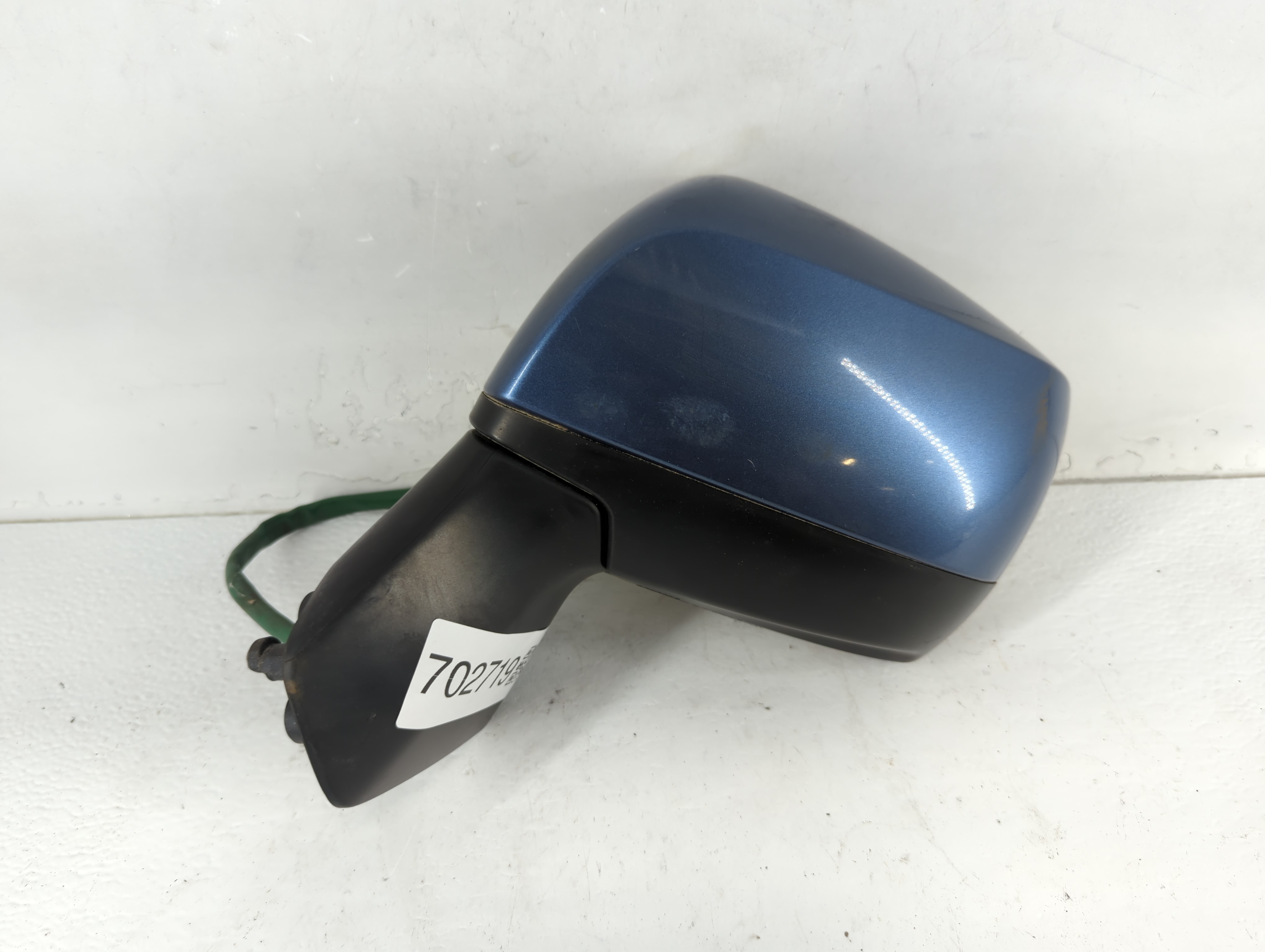 2015 Subaru Forester Driver Left Side View Power Door Mirror Blue 702719 - Oemusedautoparts1.com