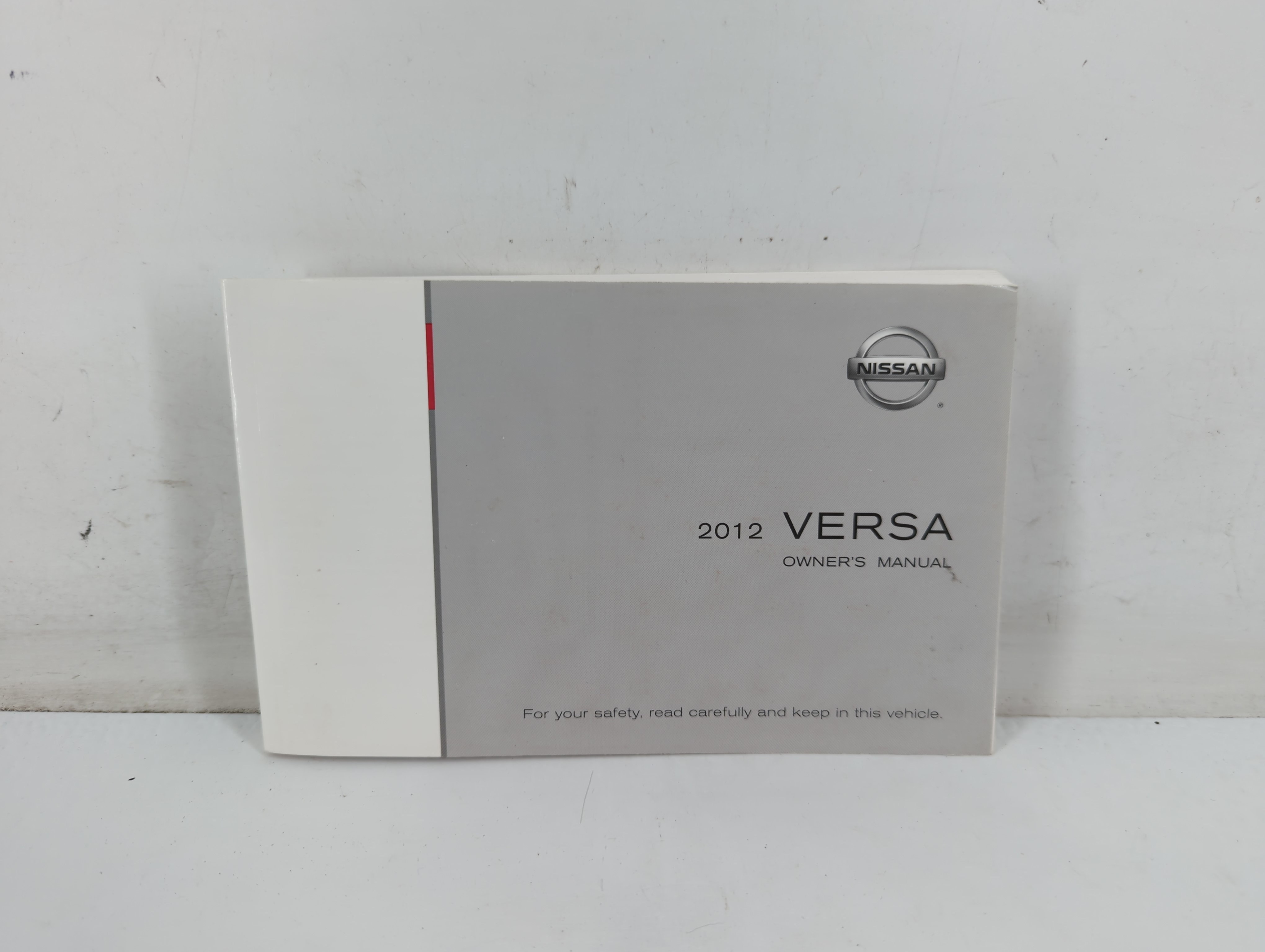 2012 Nissan Versa Owners Manual Book Guide 702803 - Oemusedautoparts1.com