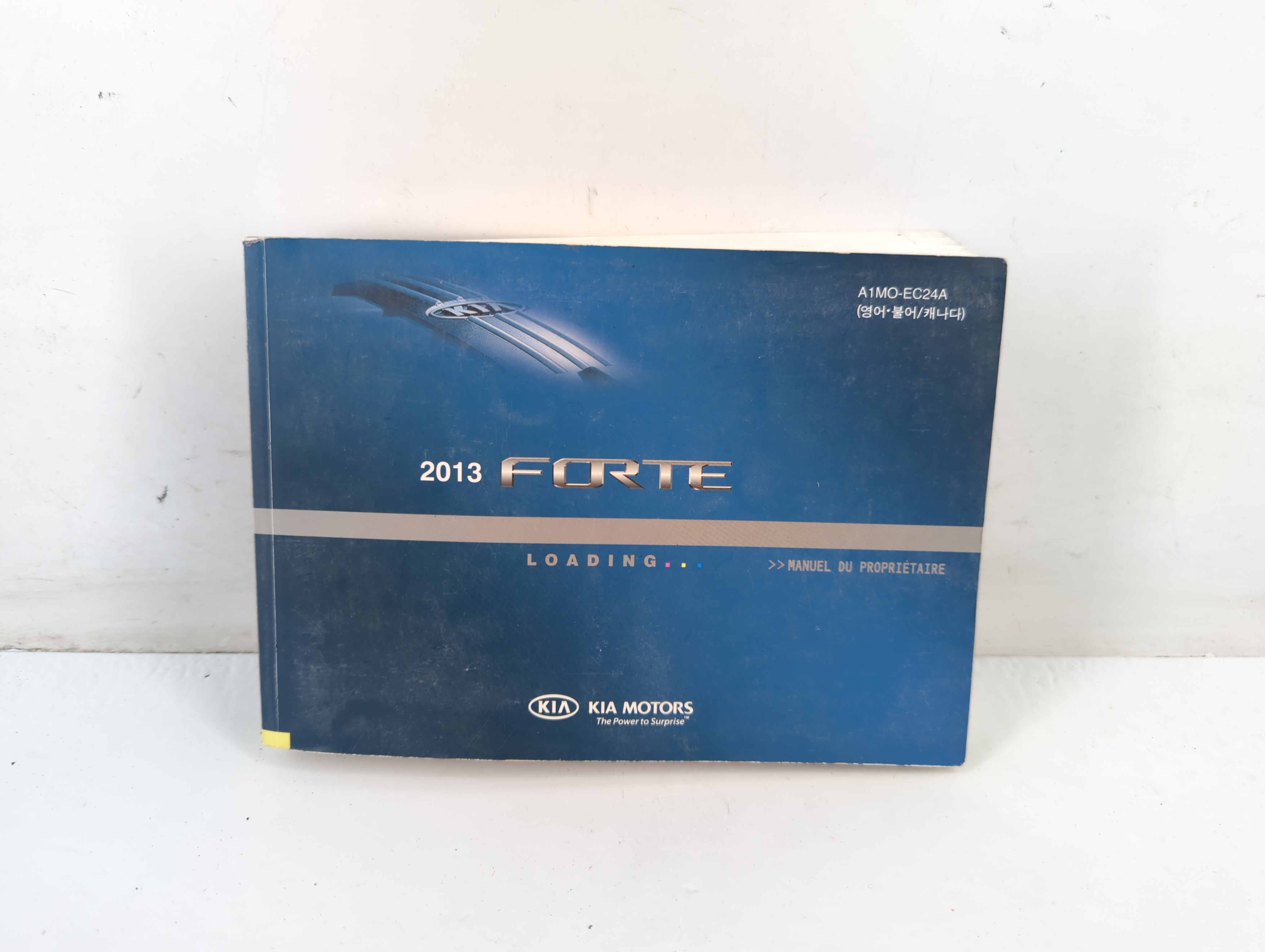 2013 Kia Forte Owners Manual Book Guide 702809 - Oemusedautoparts1.com
