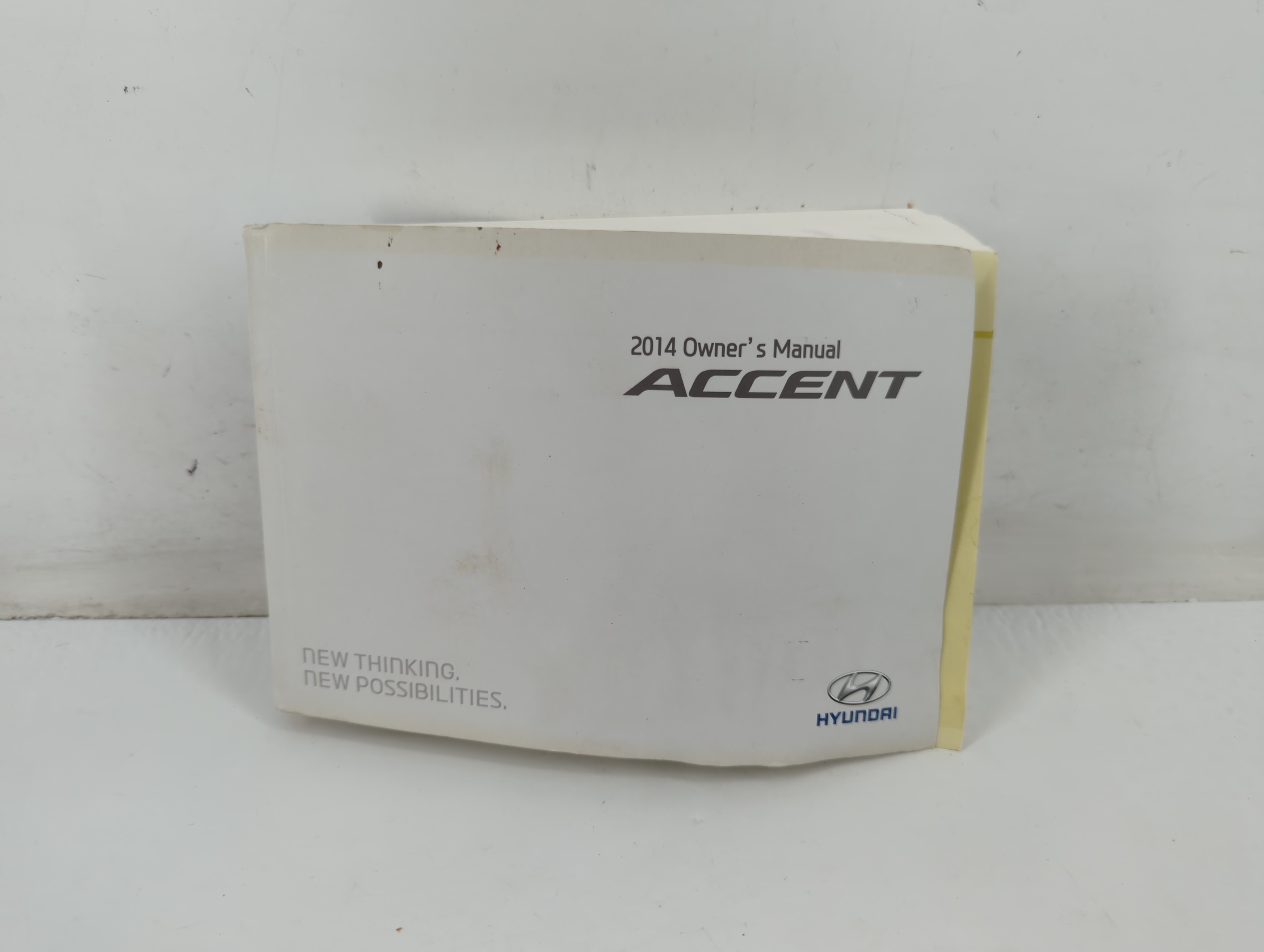 2014 Hyundai Accent Owners Manual Book Guide 702825 - Oemusedautoparts1.com
